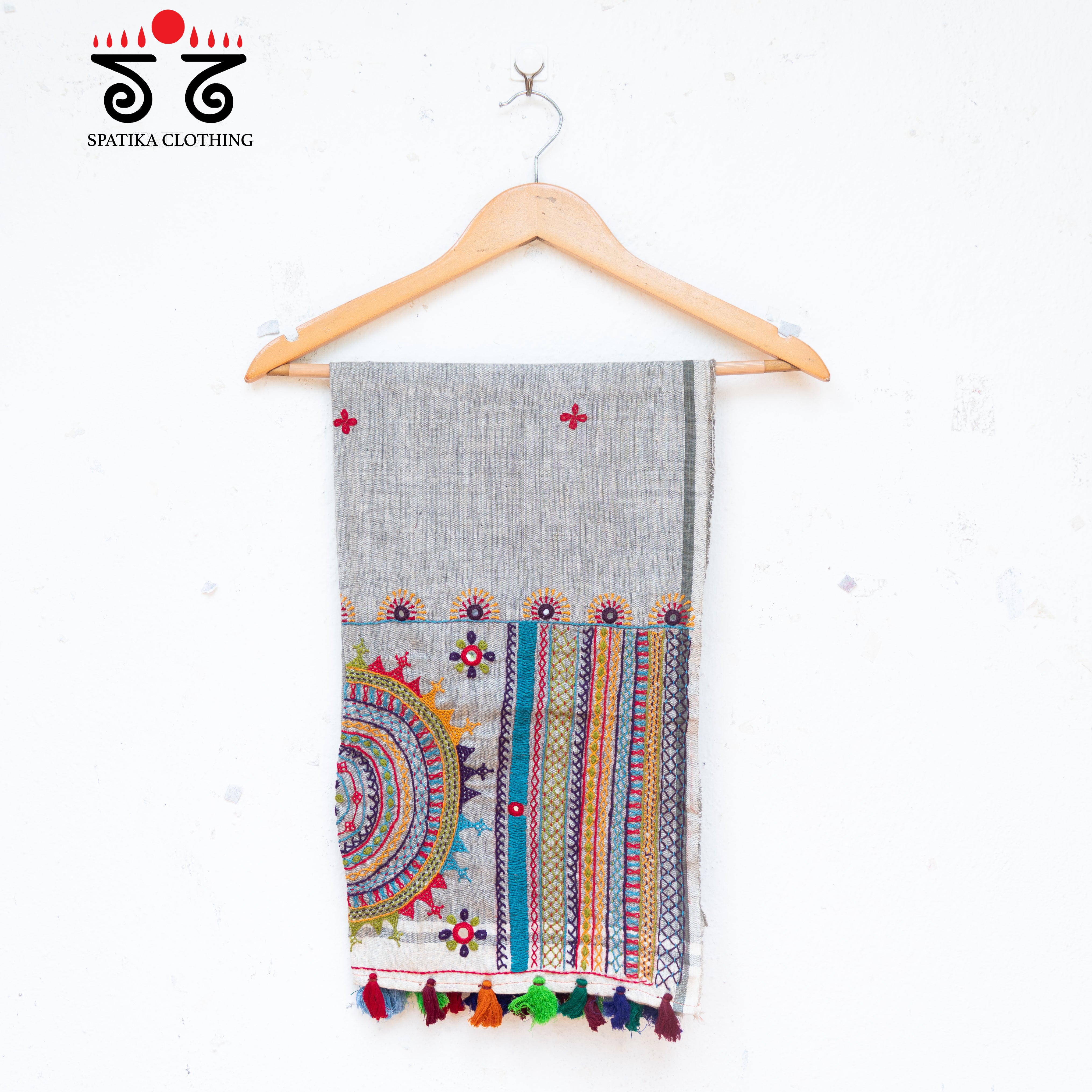 Lambani Hand Embroidered stole