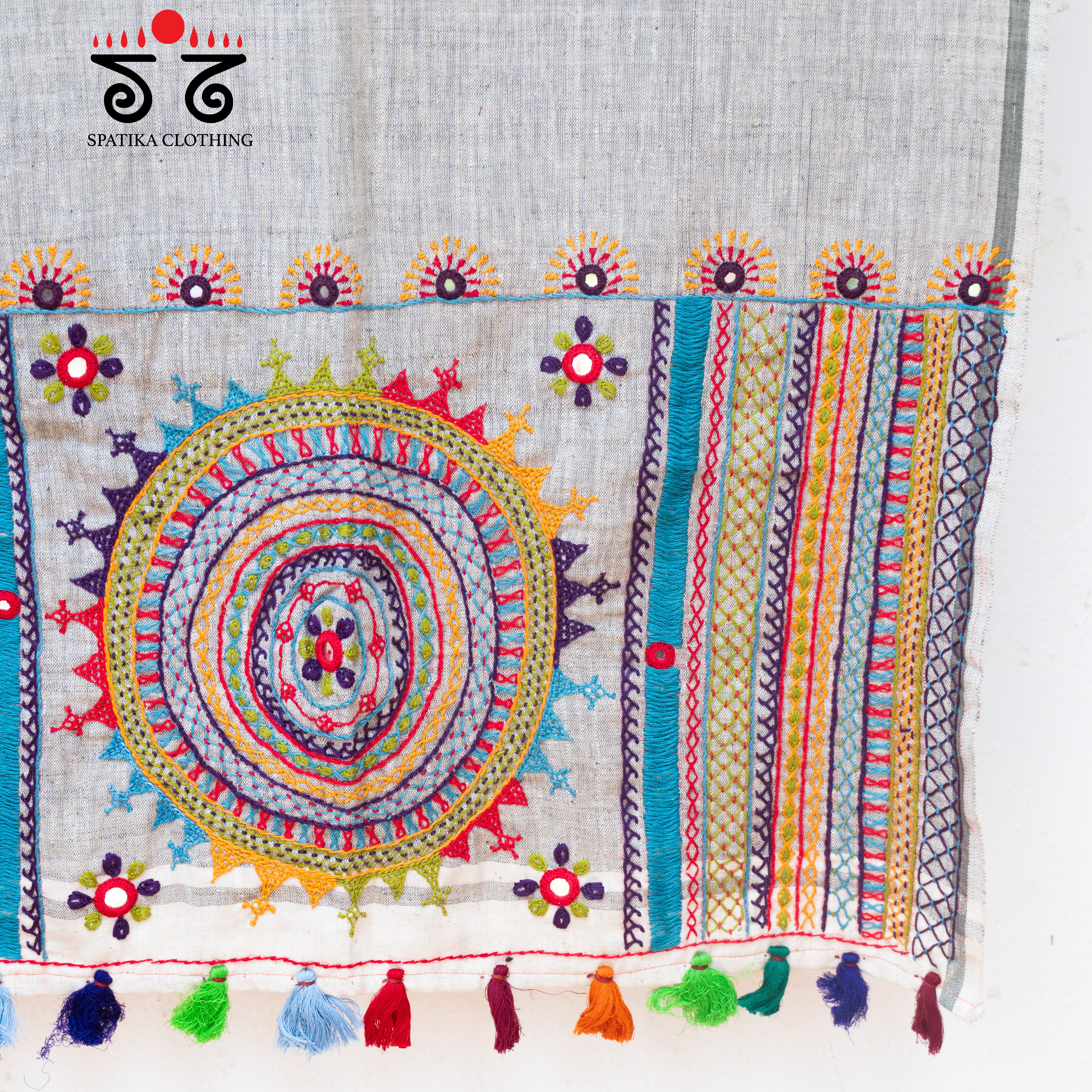 Lambani Hand Embroidered stole