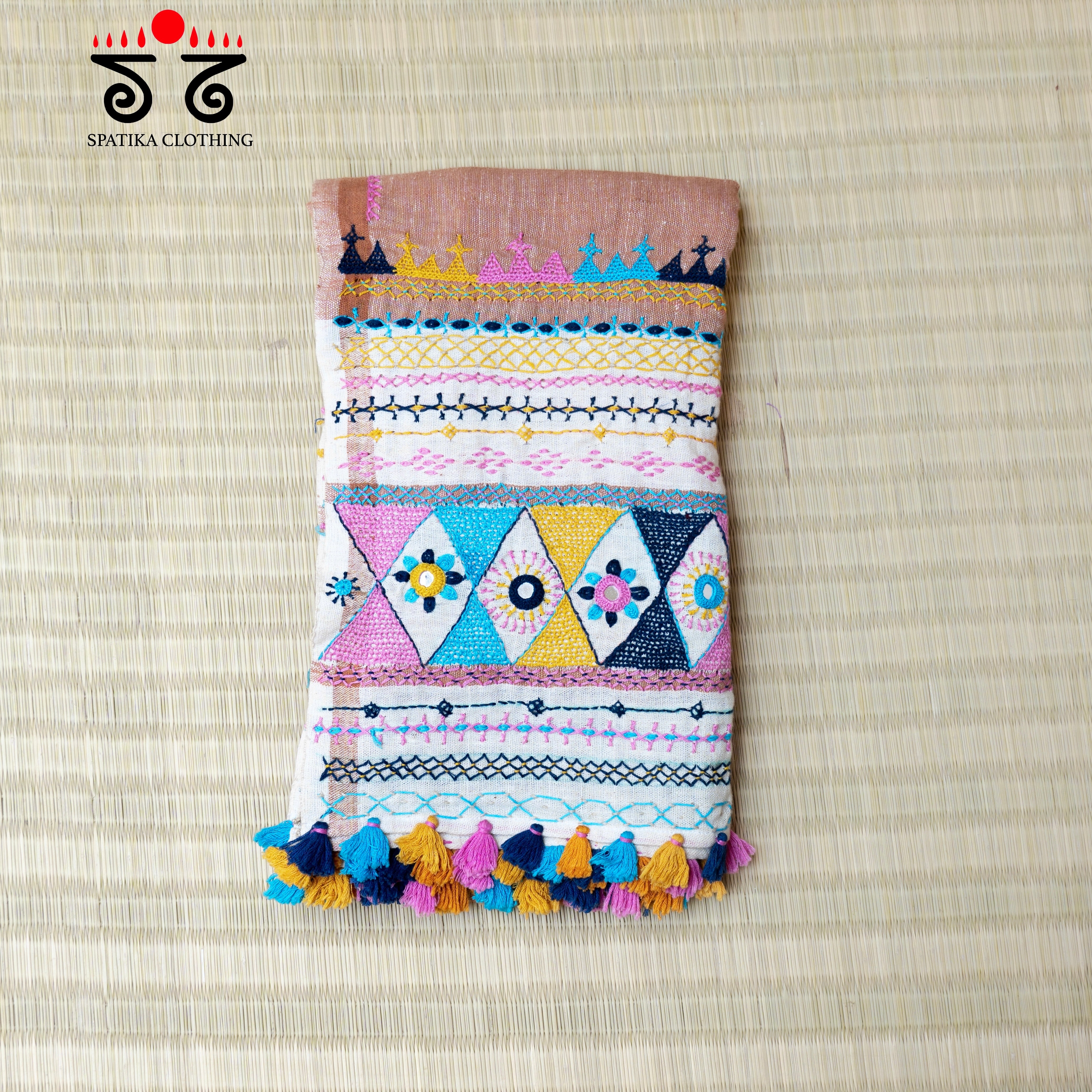 Lambani Hand Embroidered stole