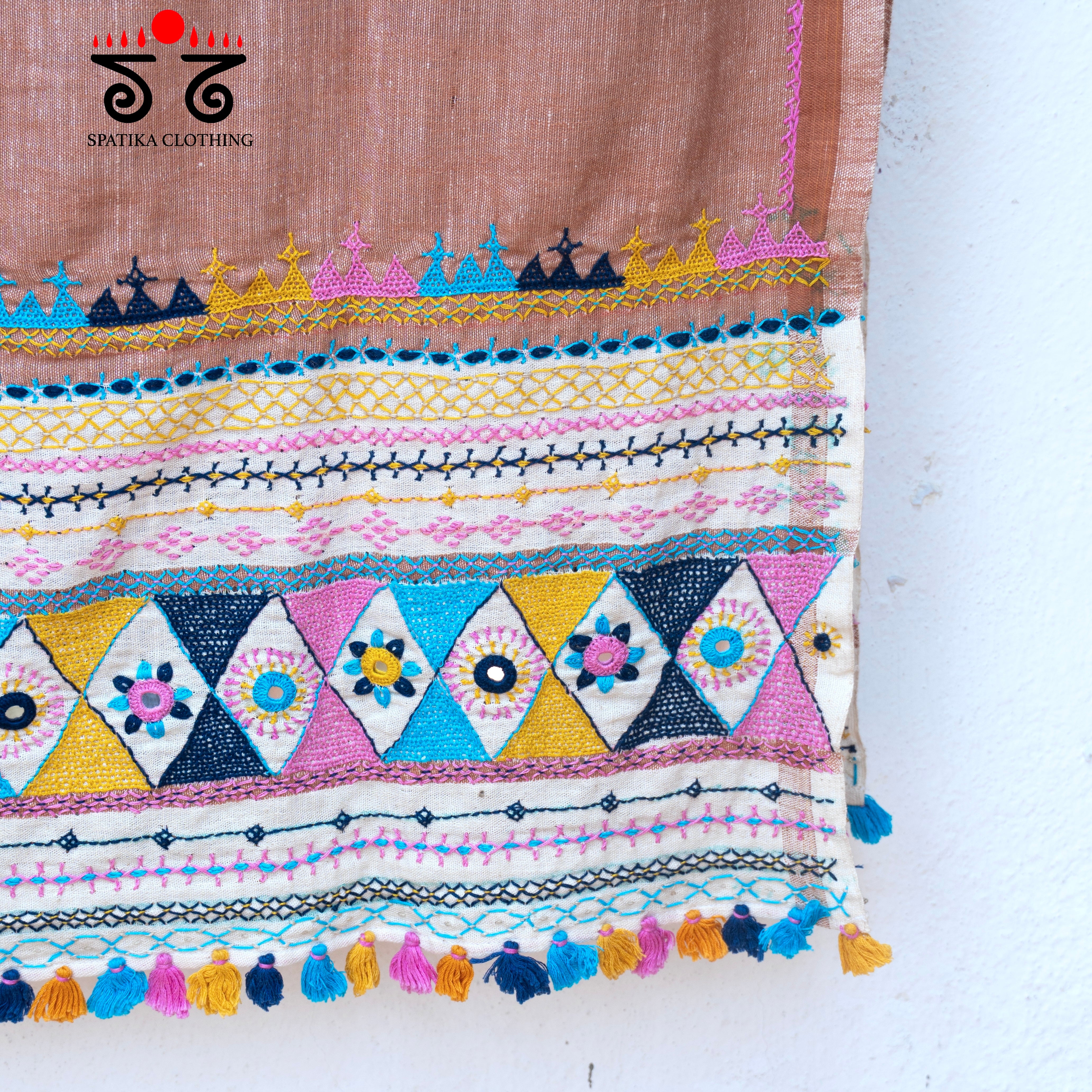 Lambani Hand Embroidered stole