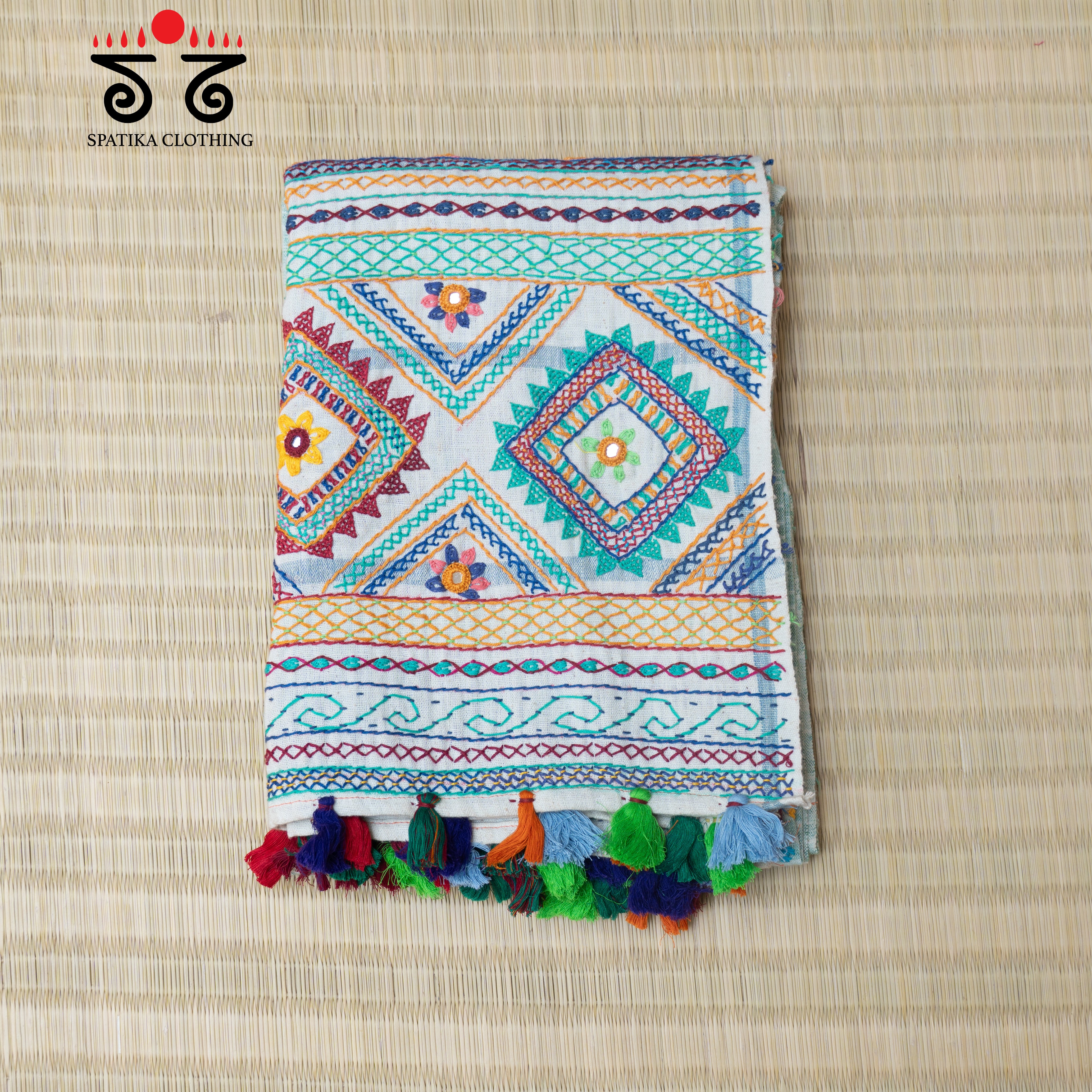 Lambani Hand Embroidered stole