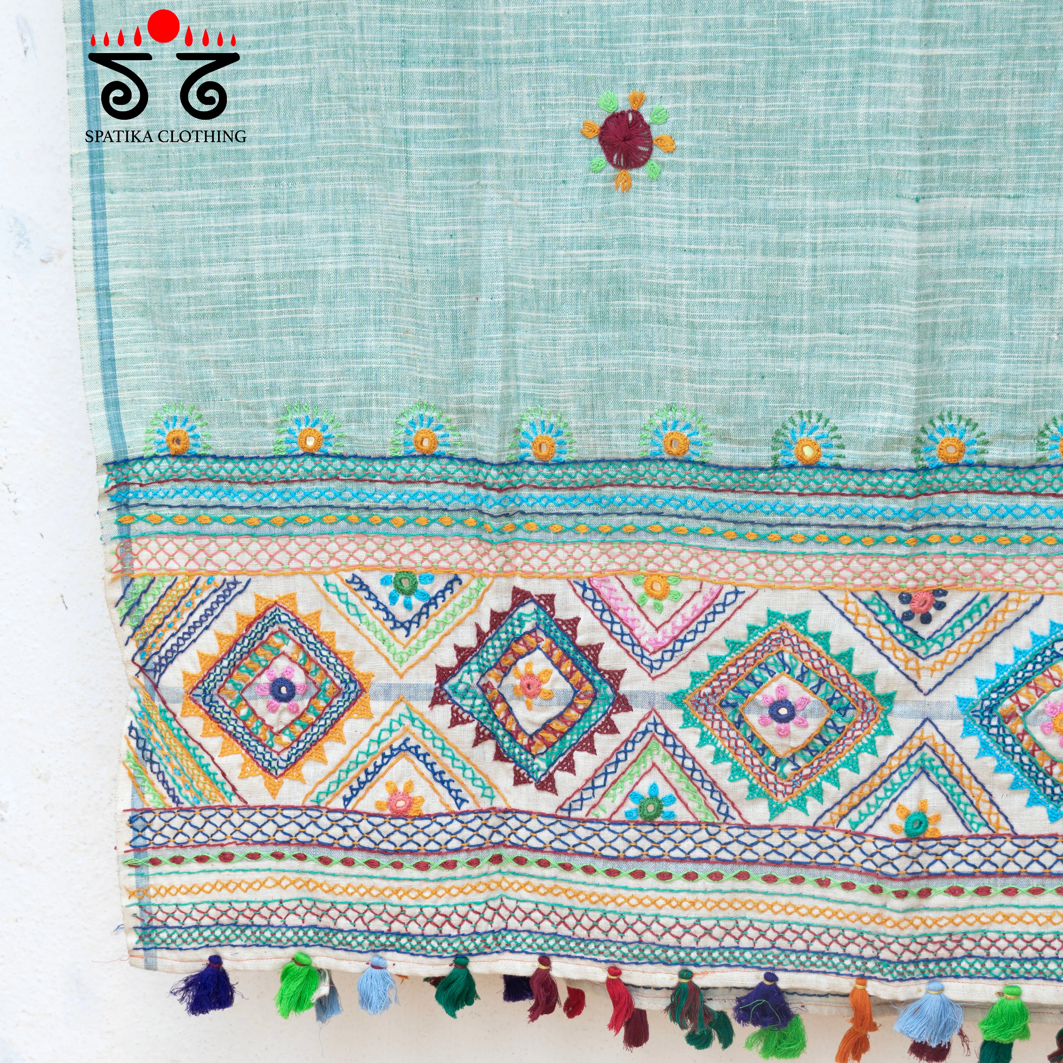 Lambani Hand Embroidered stole