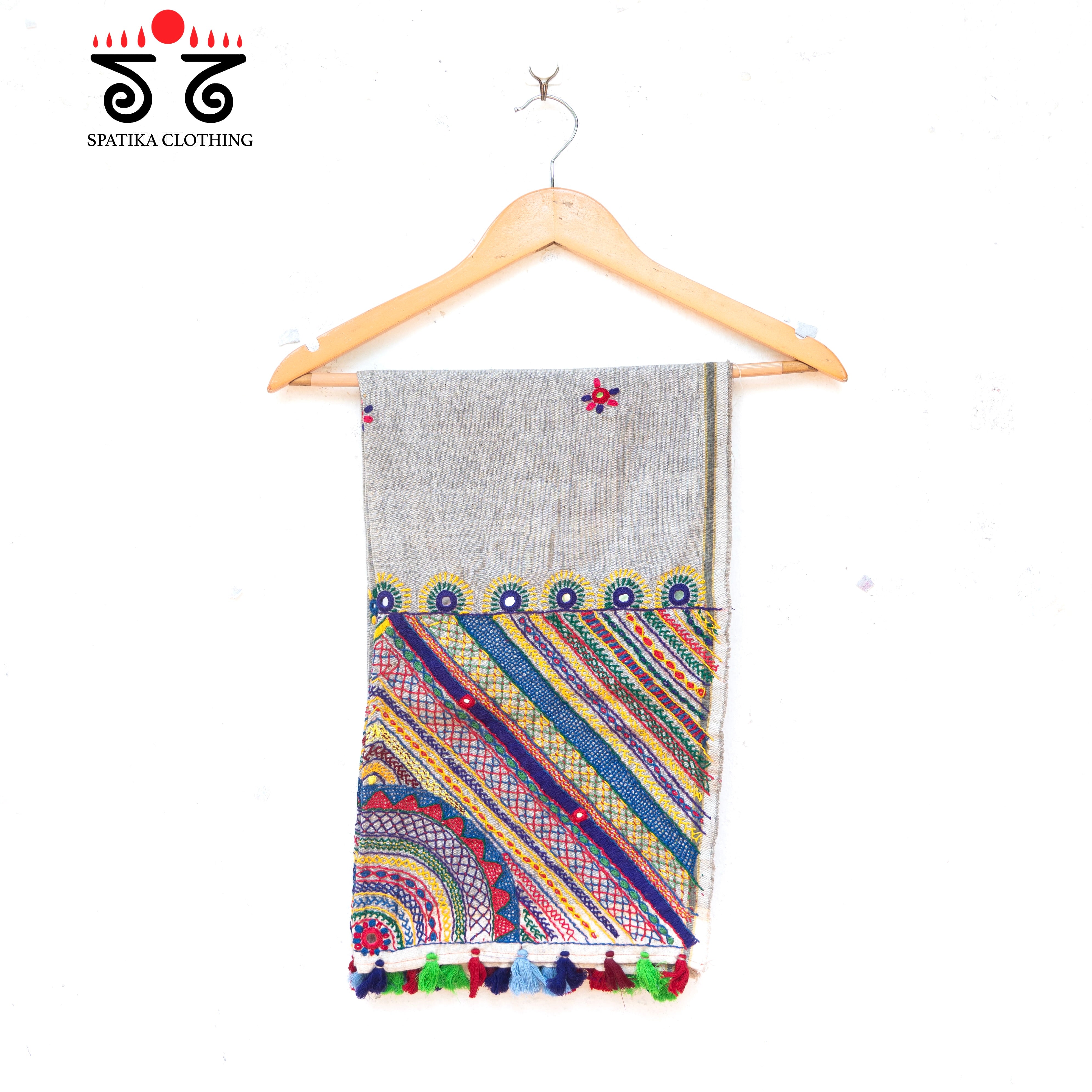 Lambani Hand Embroidered stole