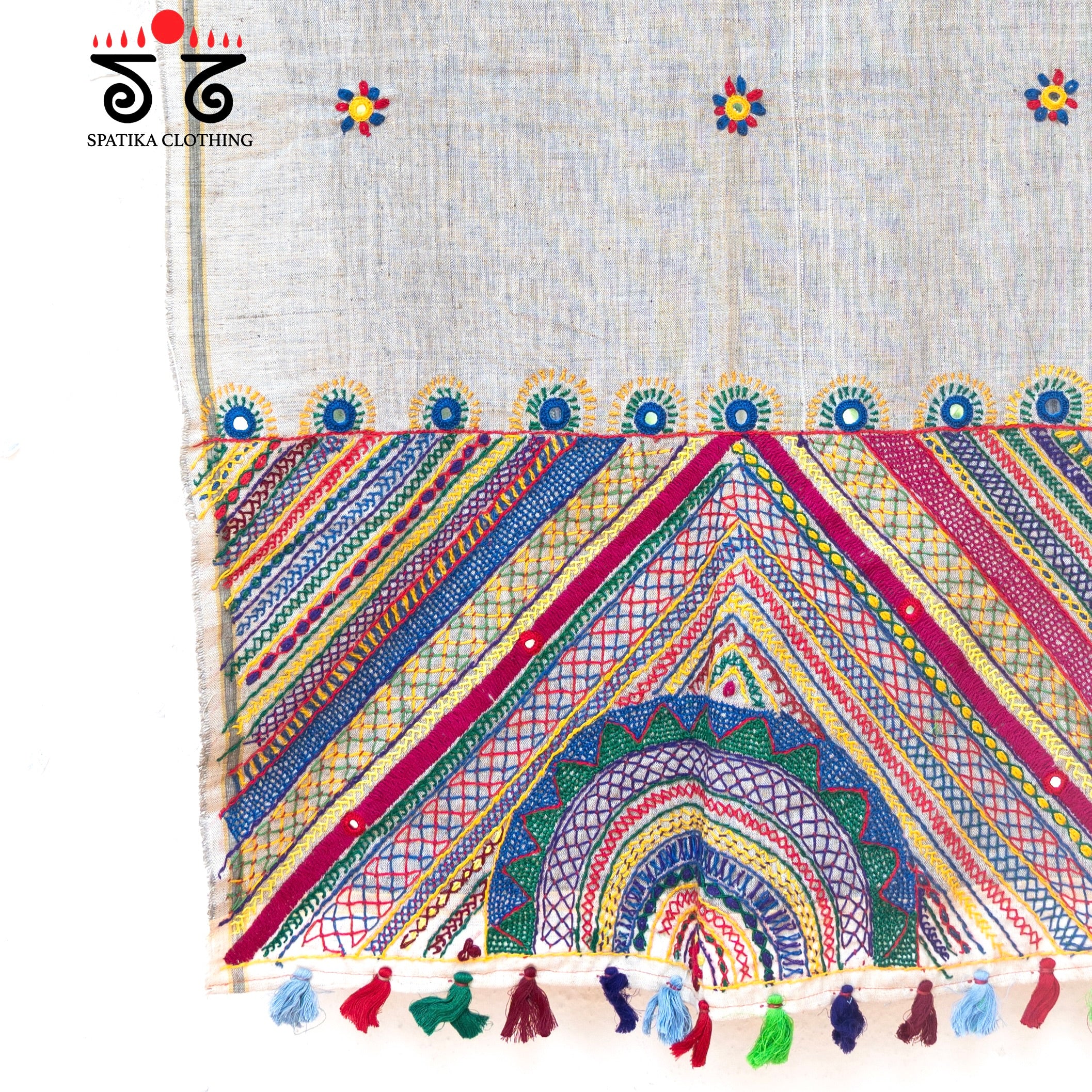 Lambani Hand Embroidered stole