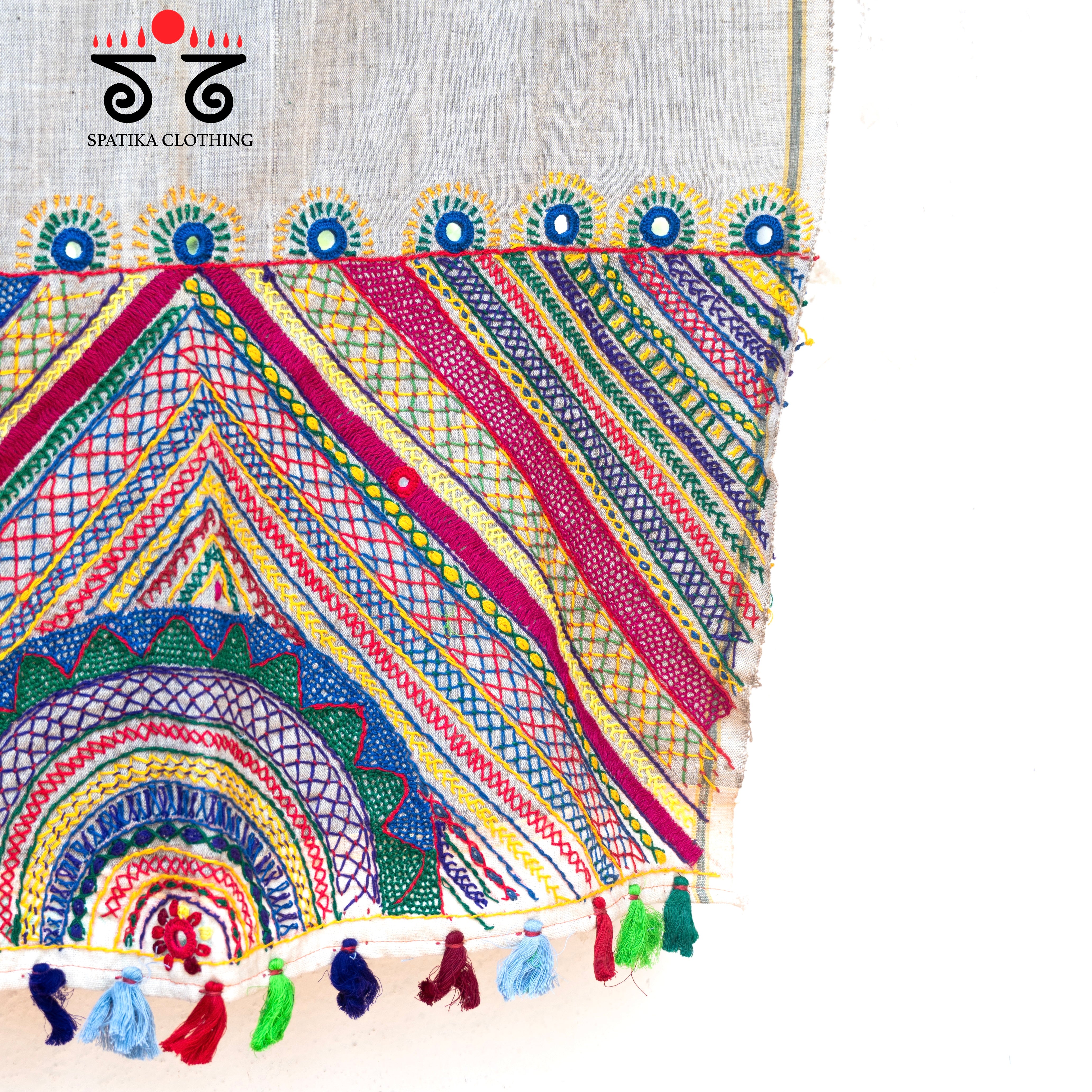 Lambani Hand Embroidered stole