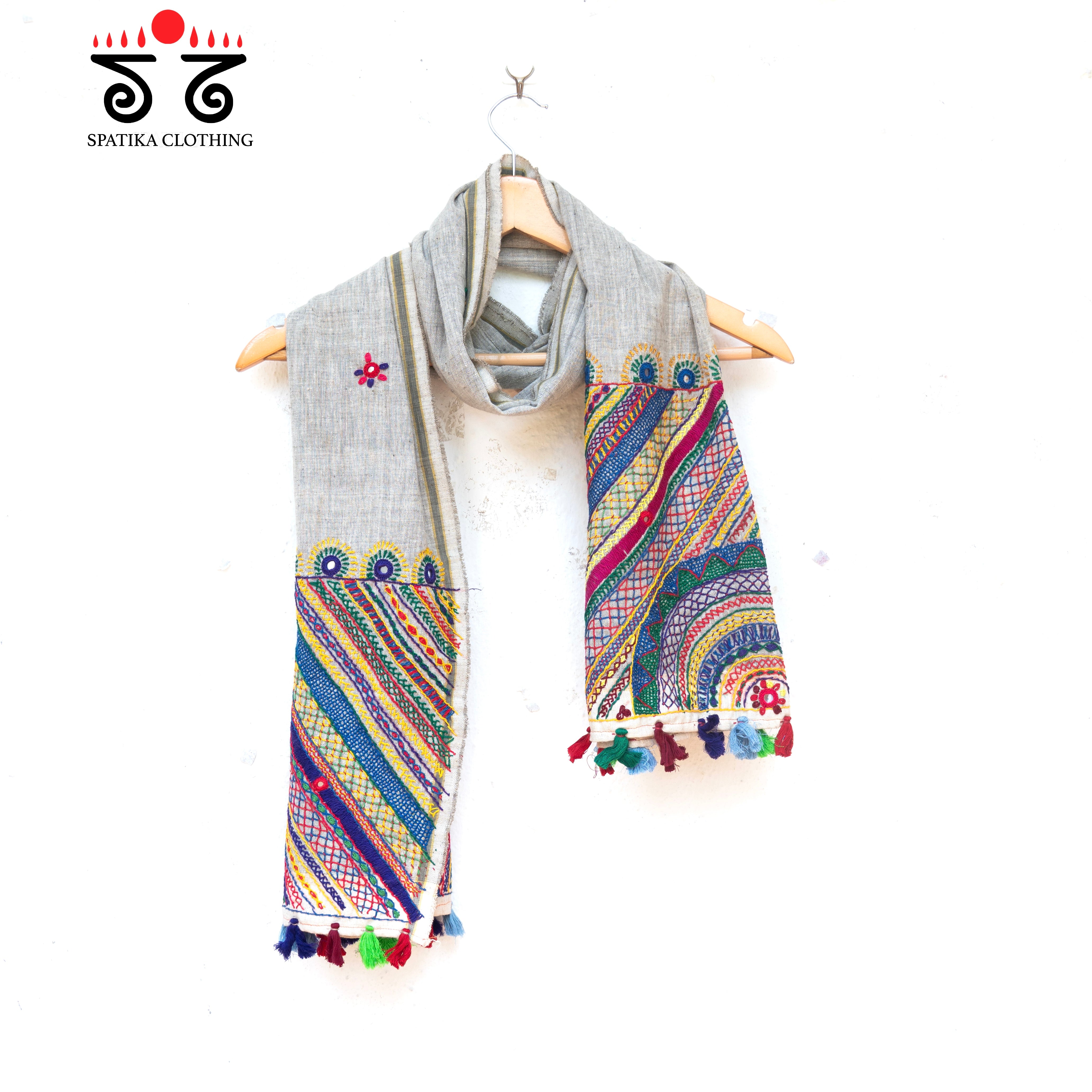 Lambani Hand Embroidered stole