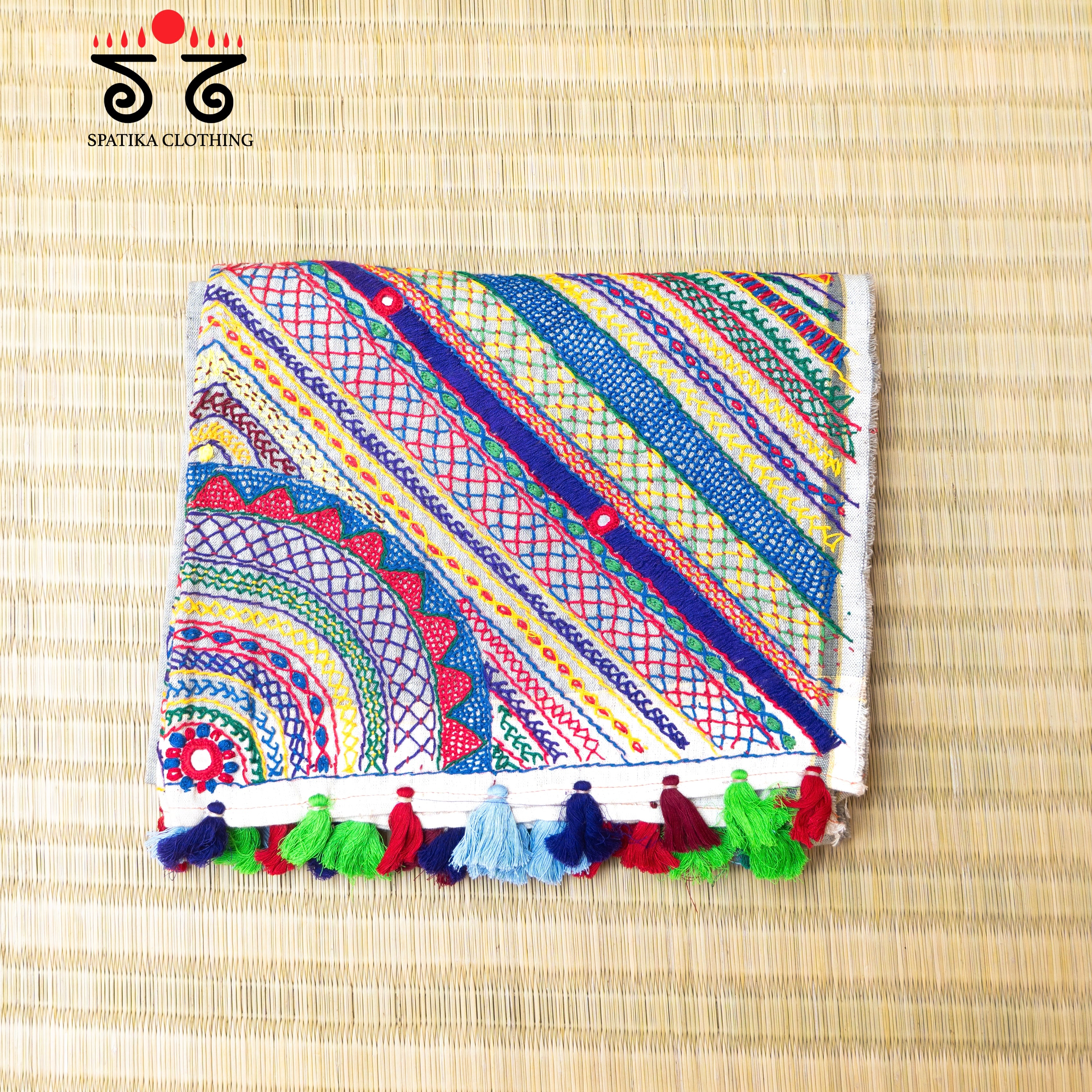 Lambani Hand Embroidered stole