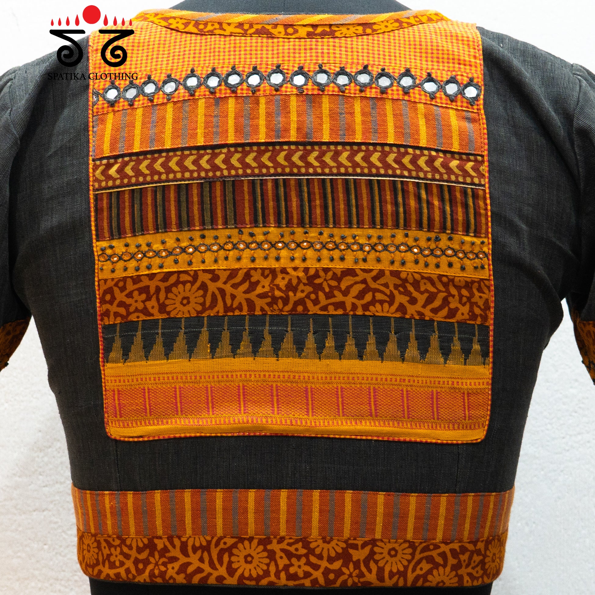 The Ponduru - Patchwork Blouse New!