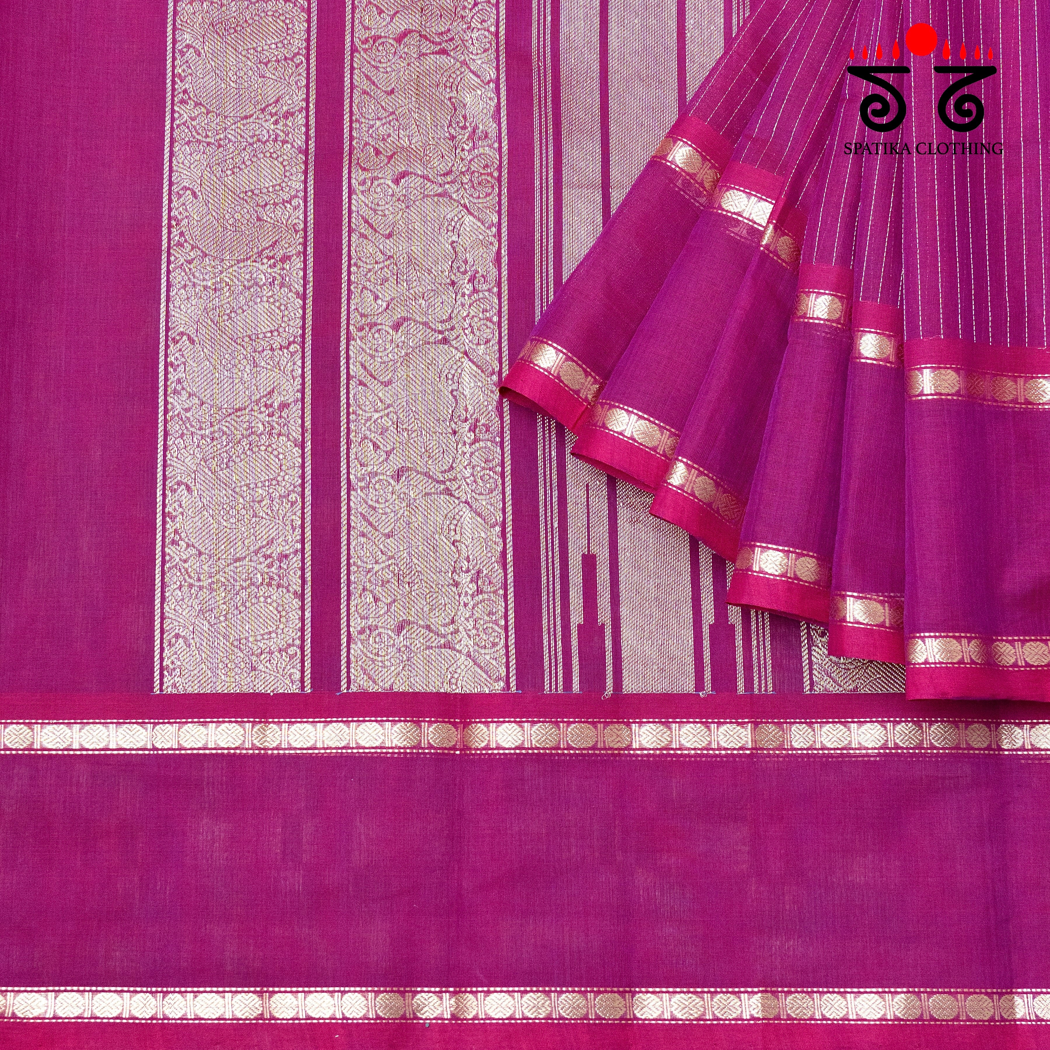 Vintage Kanjivaram Saree in Cotton