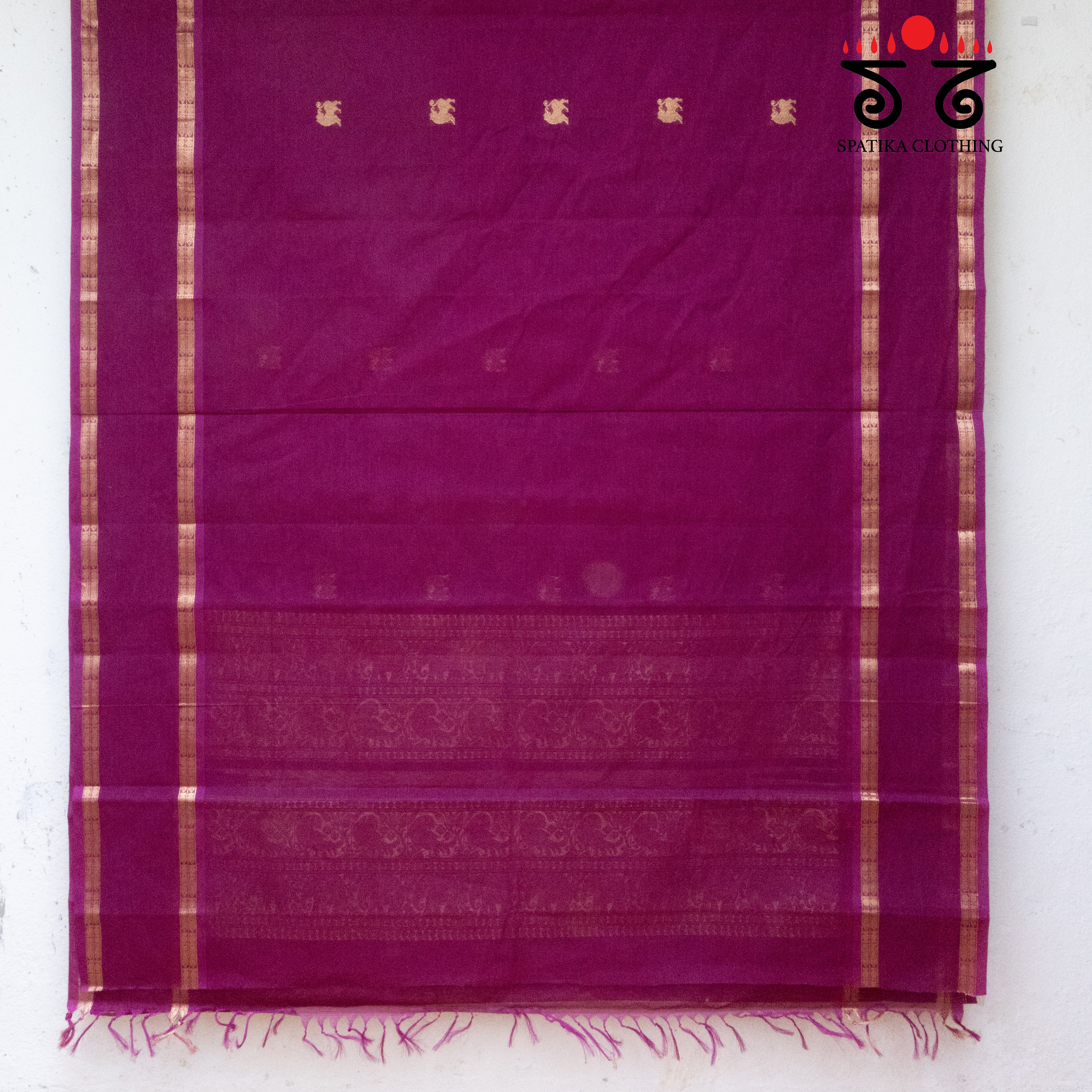 Vintage Kanjivaram Saree in Cotton