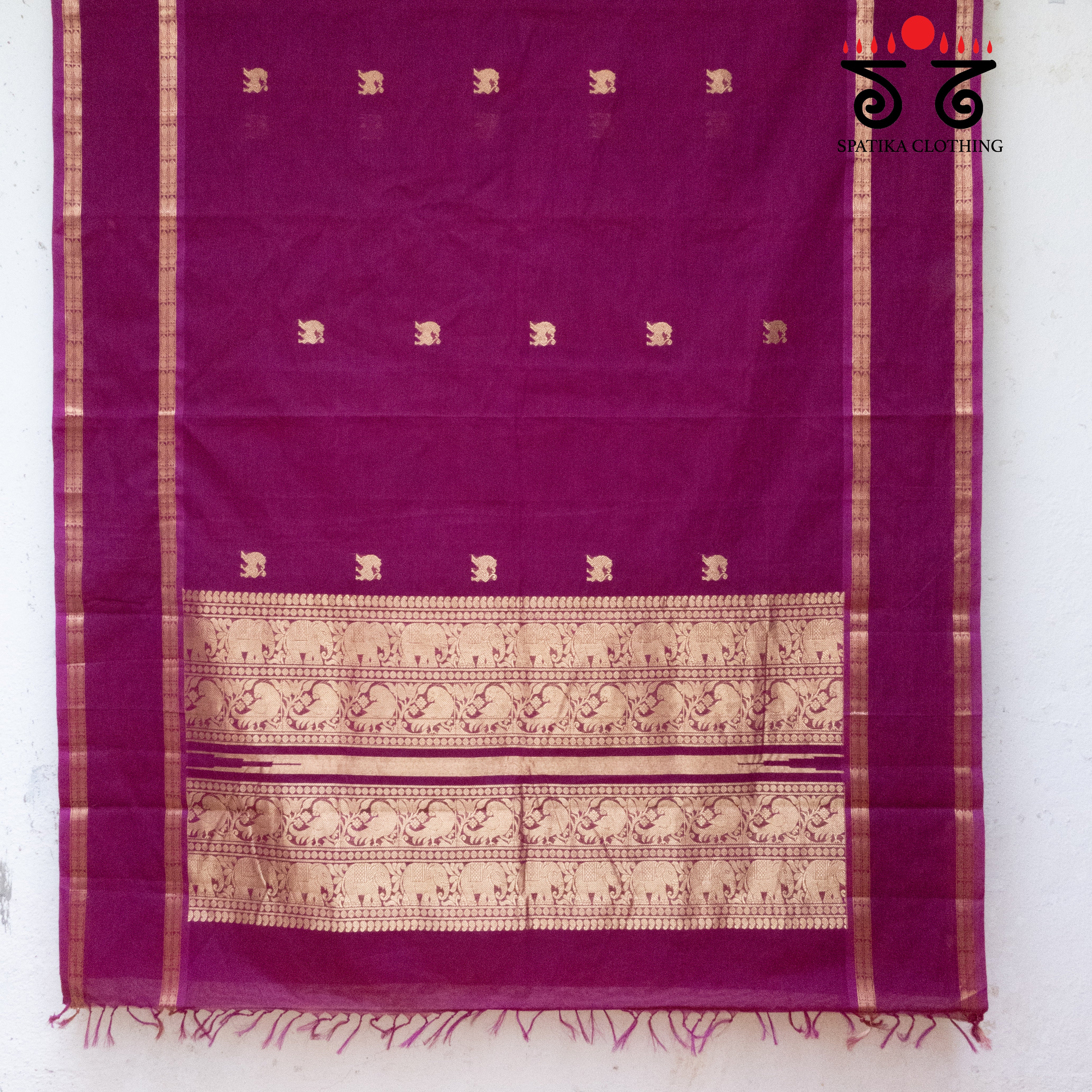 Vintage Kanjivaram Saree in Cotton