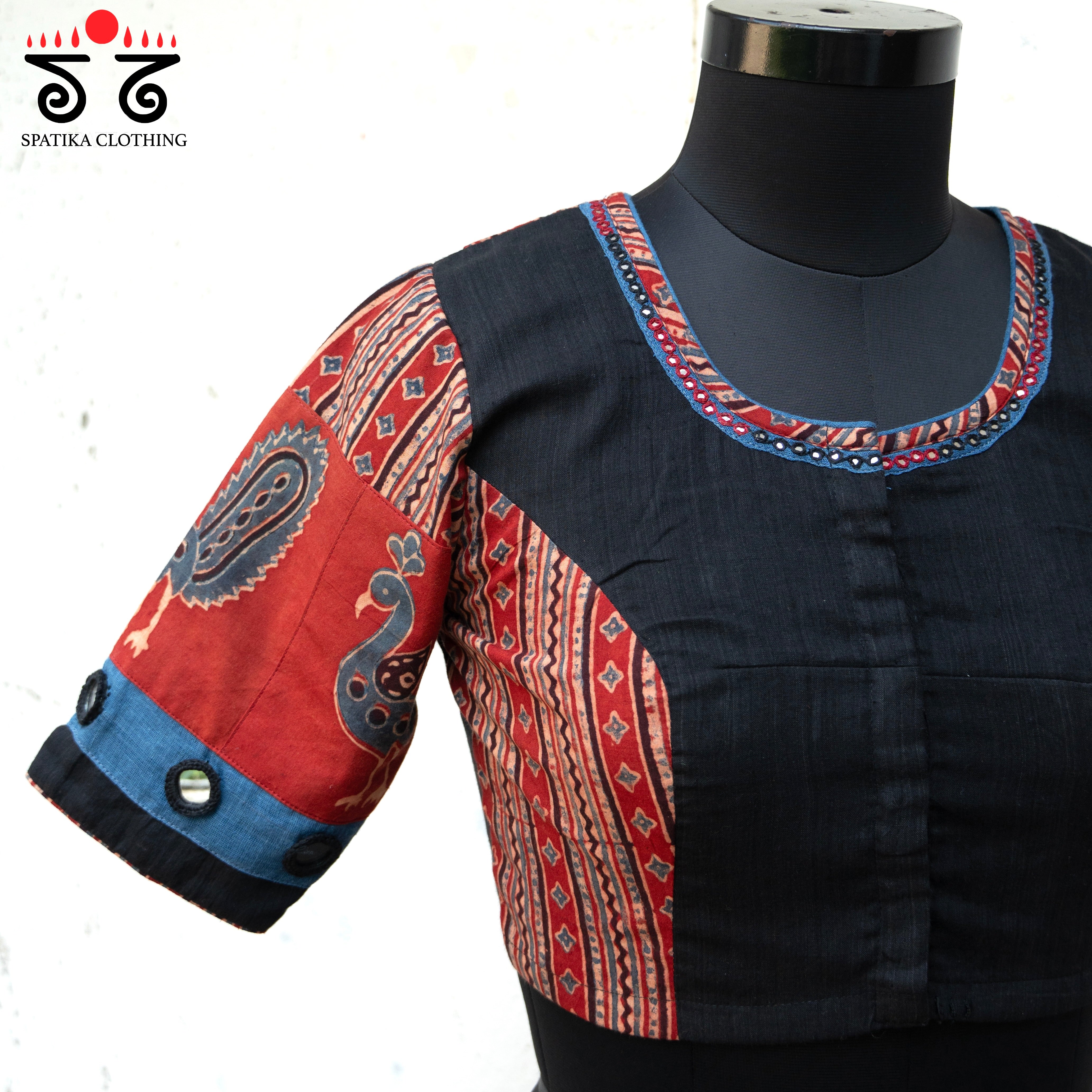 The Morni - Mirror work Blouse