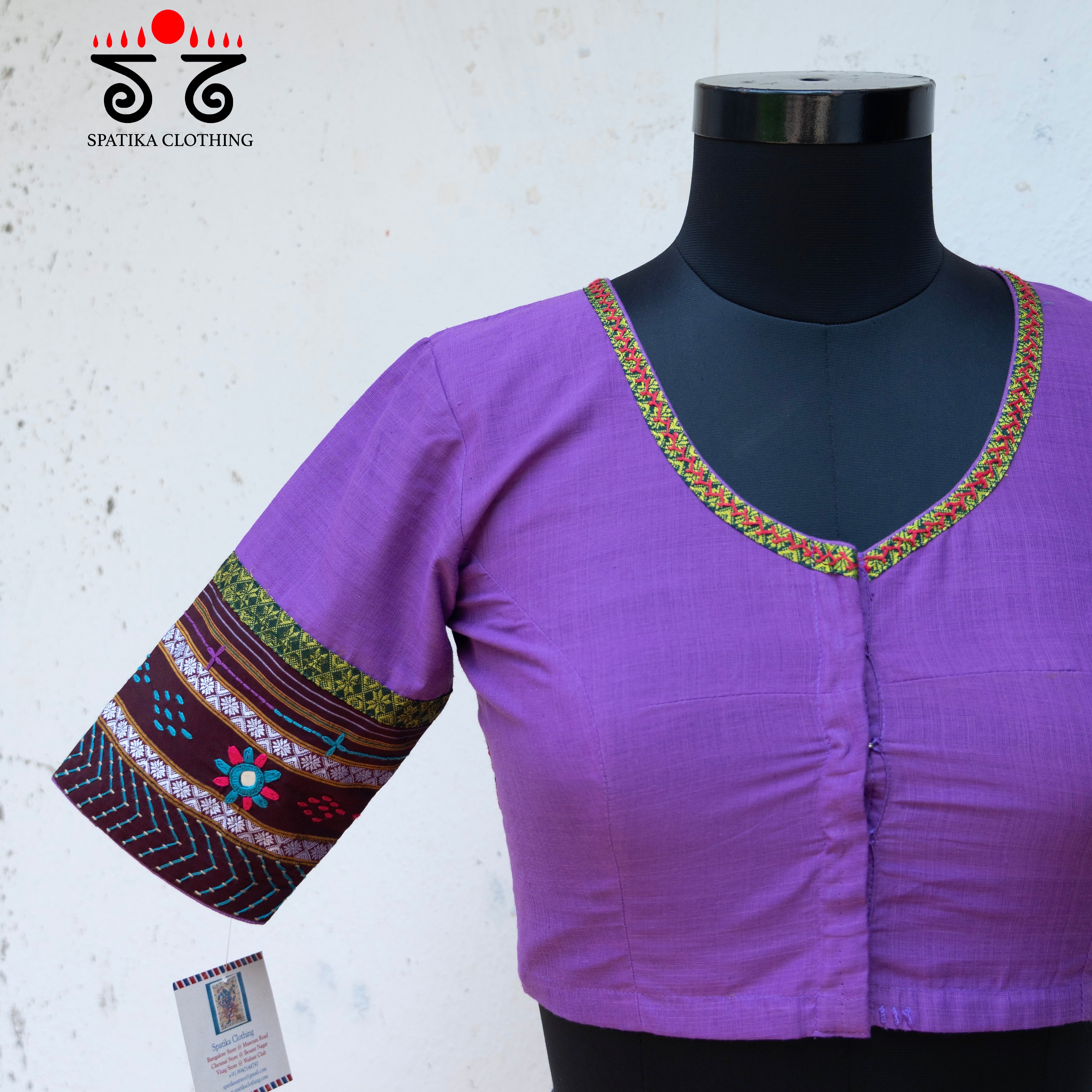 The Solid Lambani Blouse