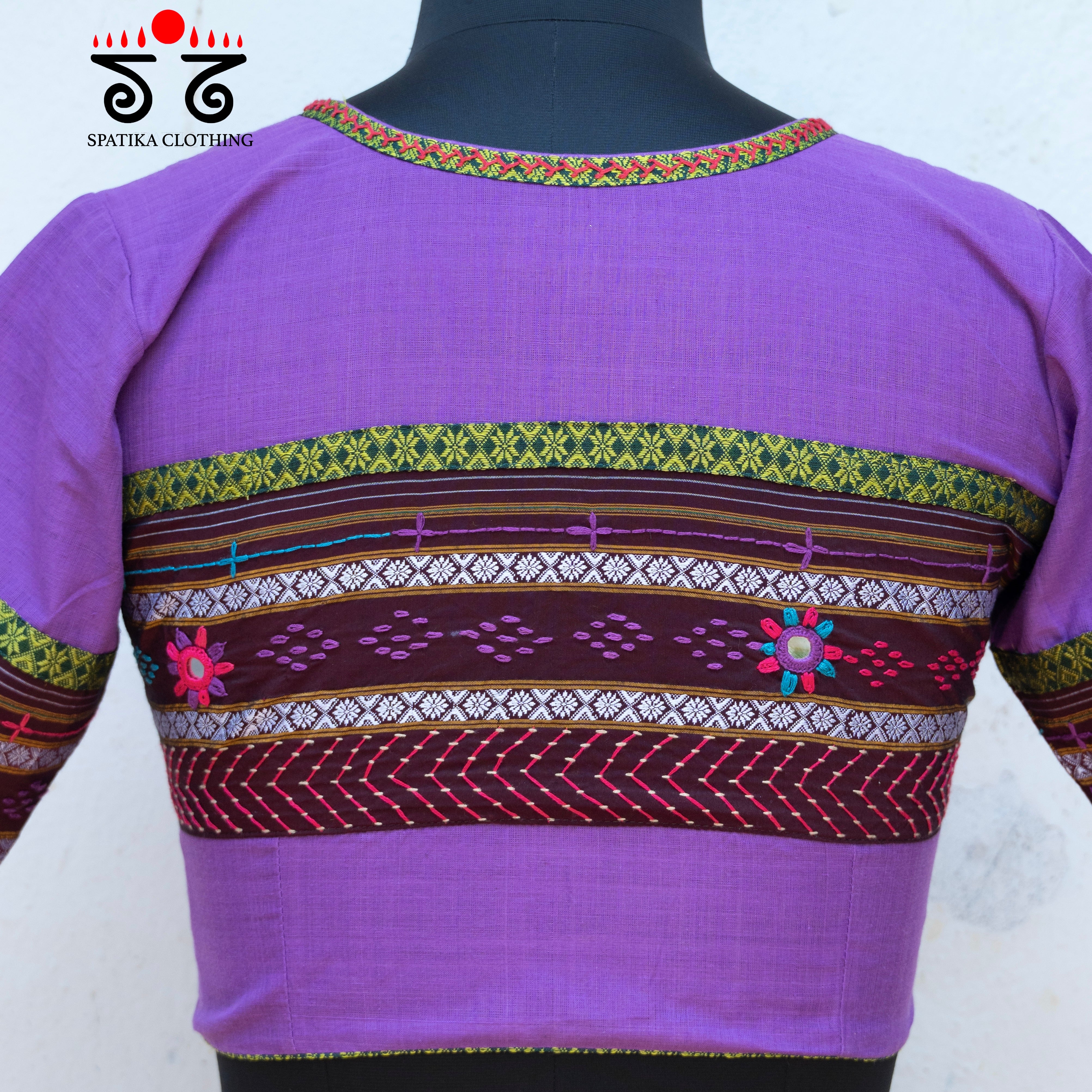 The Solid Lambani Blouse