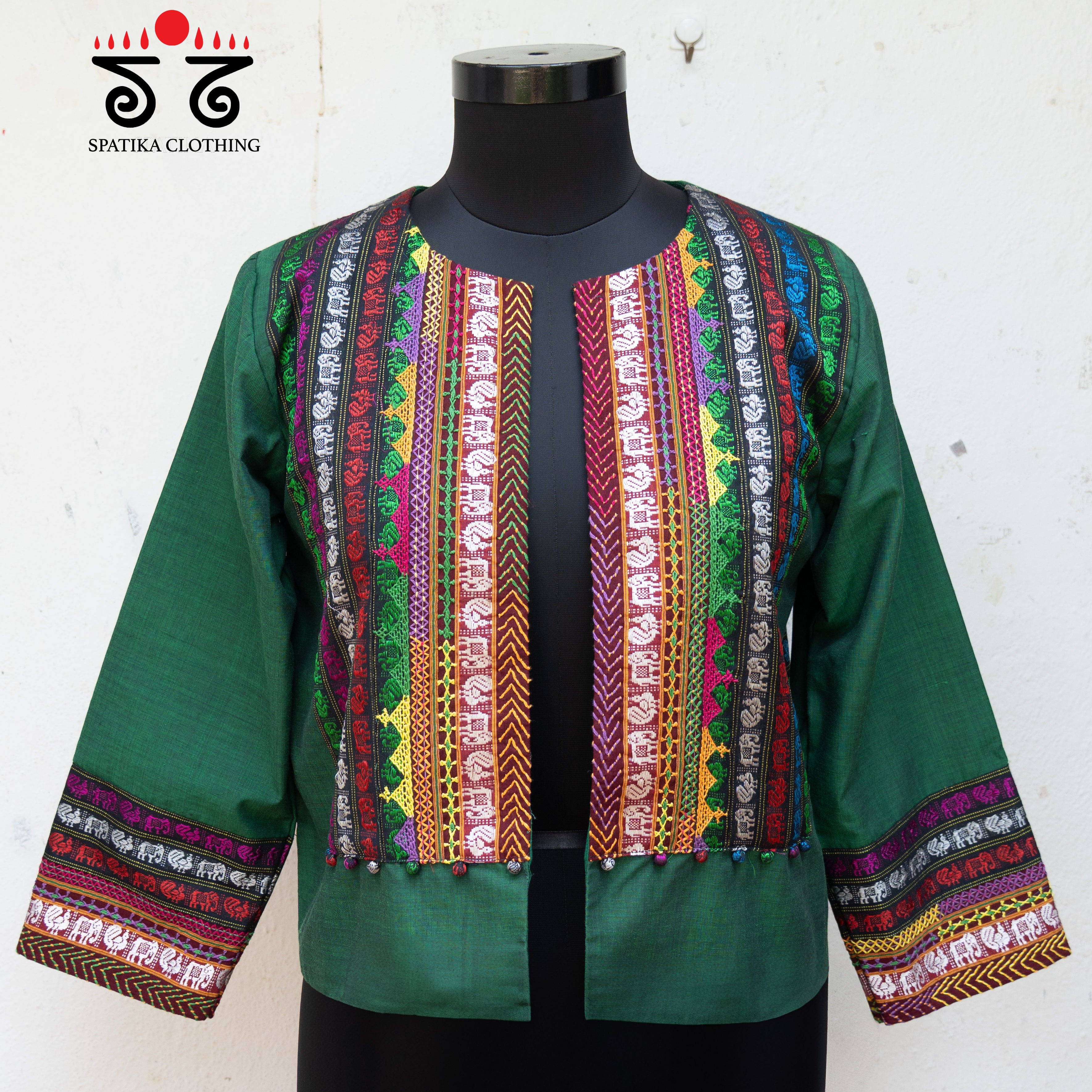Hand-embroidered Jacket