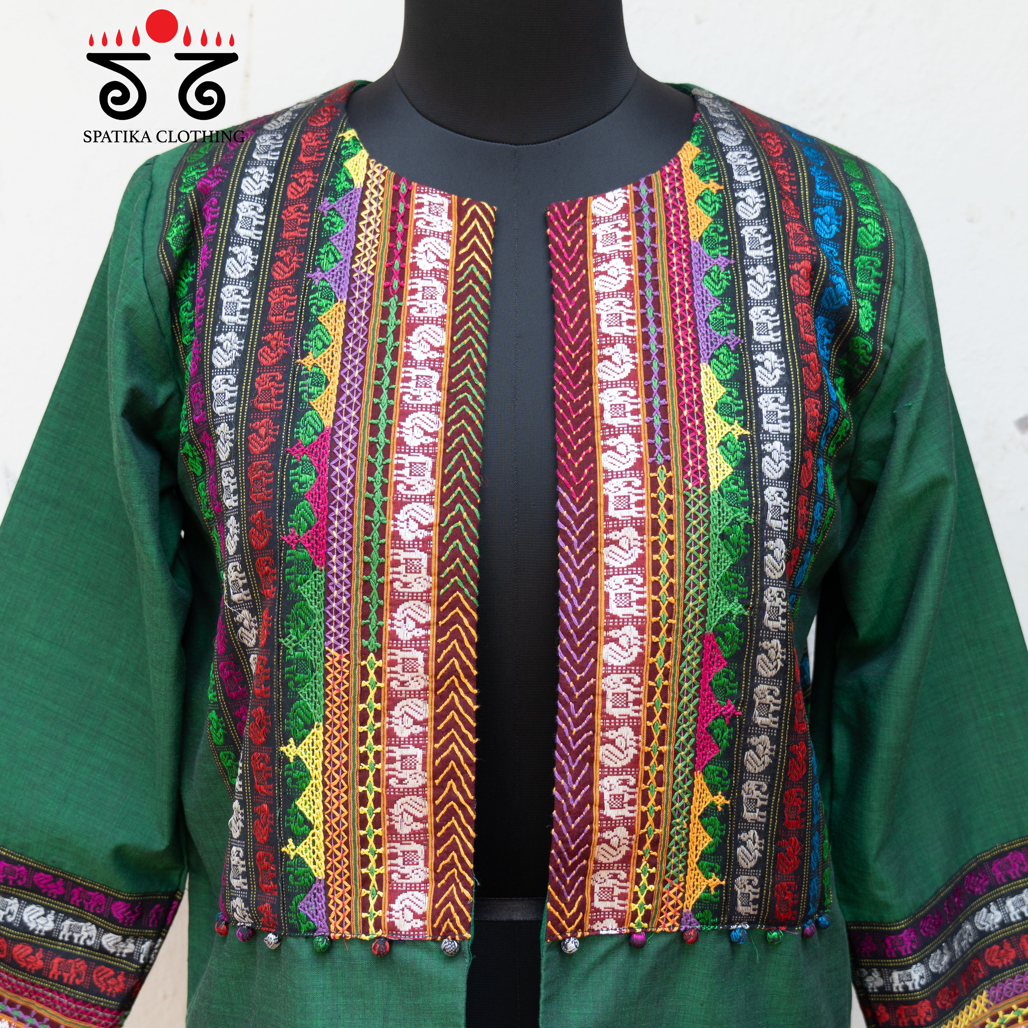 Hand-embroidered Jacket