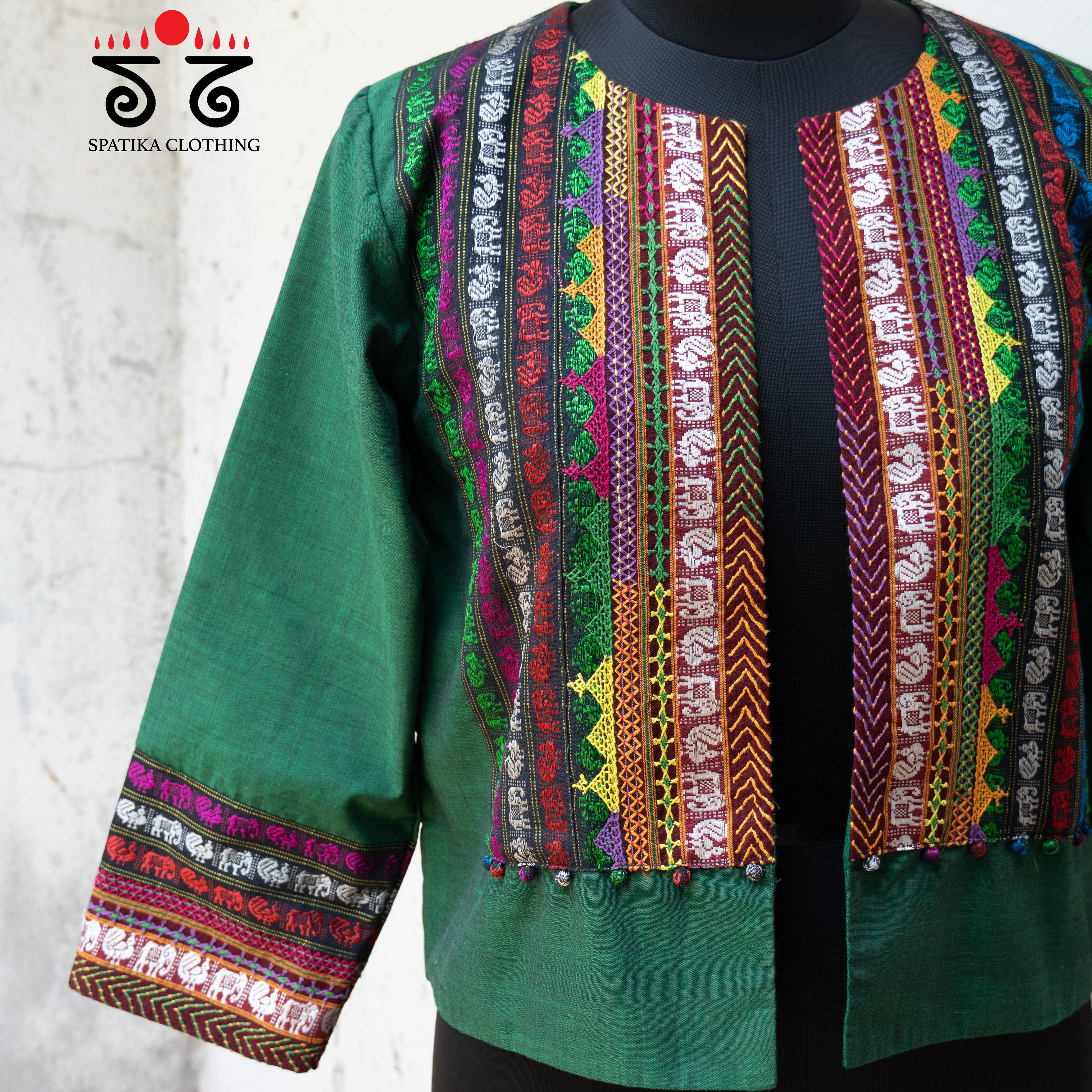 Hand-embroidered Jacket