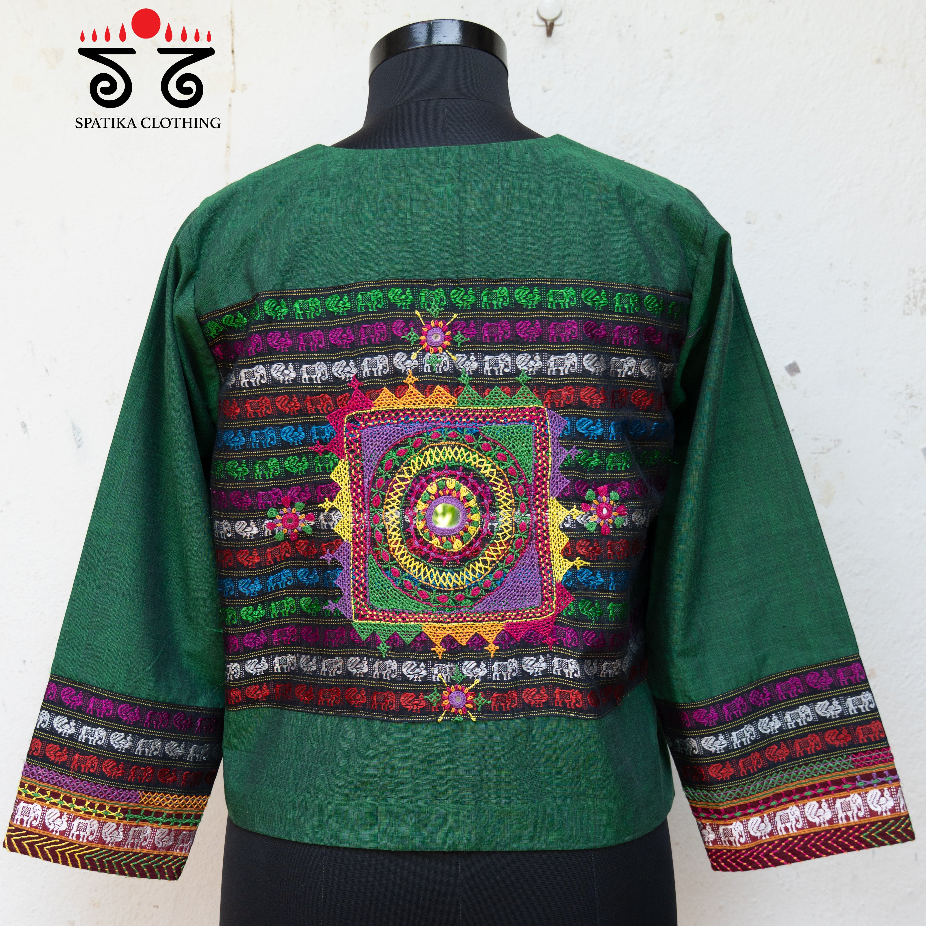 Hand-embroidered Jacket