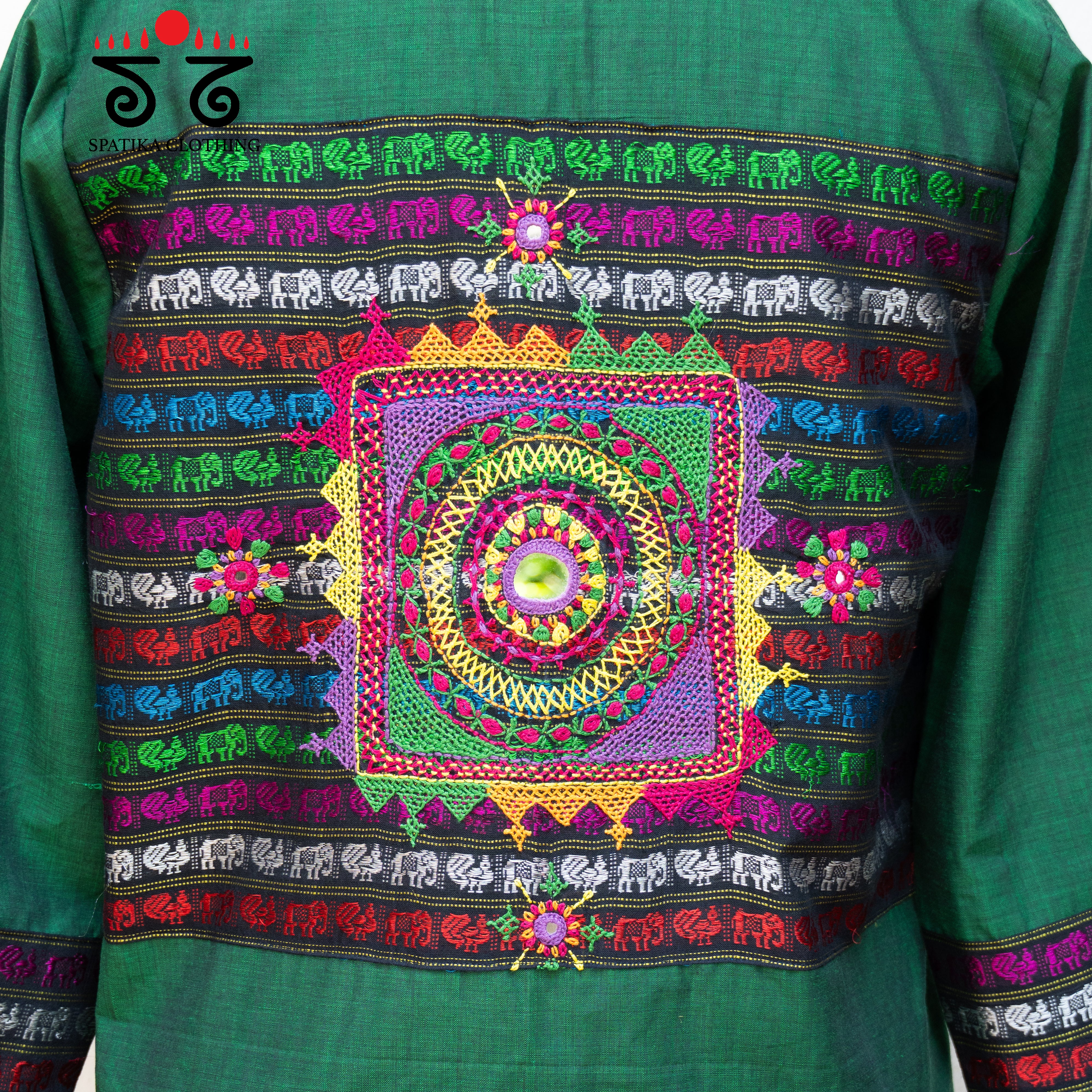 Hand-embroidered Jacket