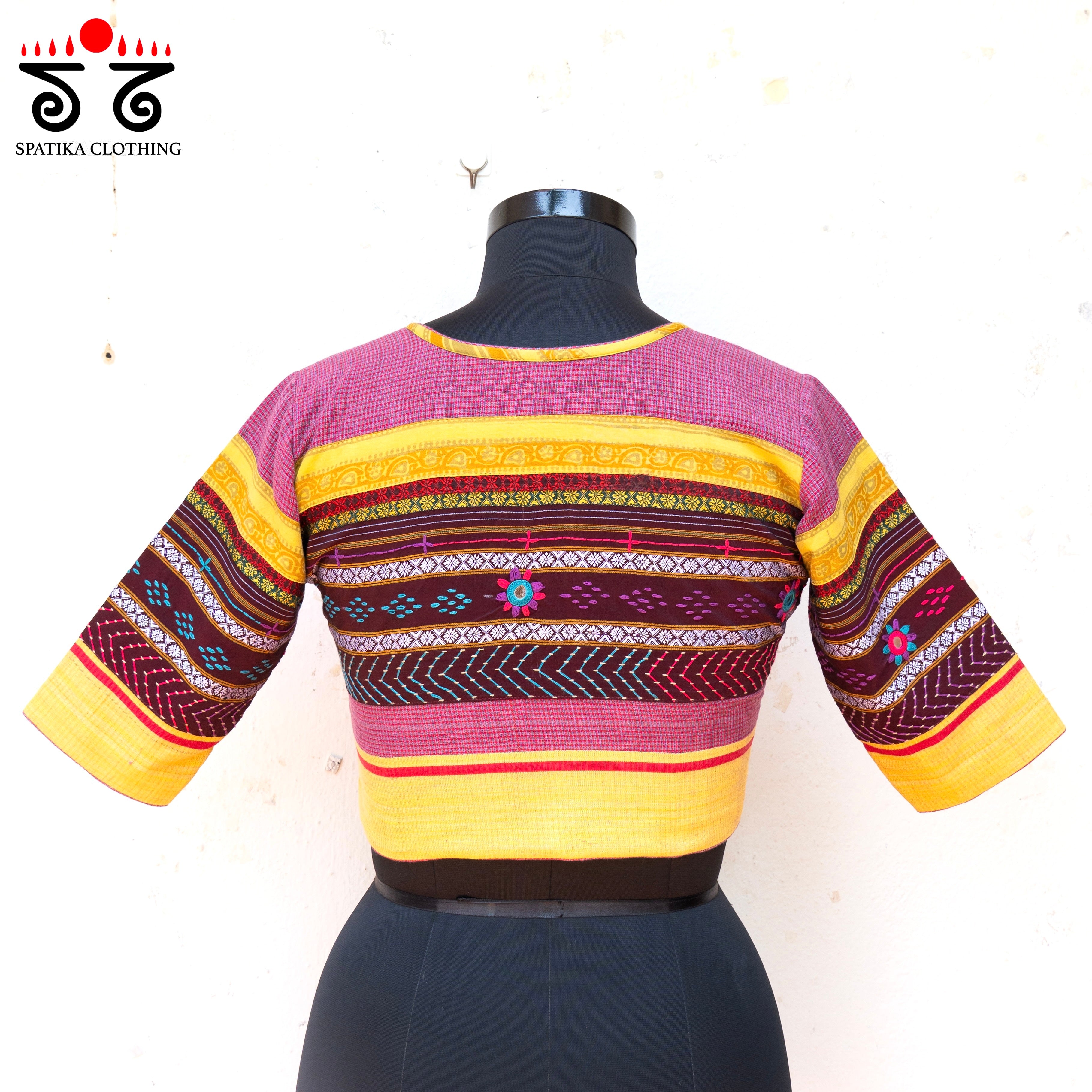 The Patteda Anchu - Lambani Blouse