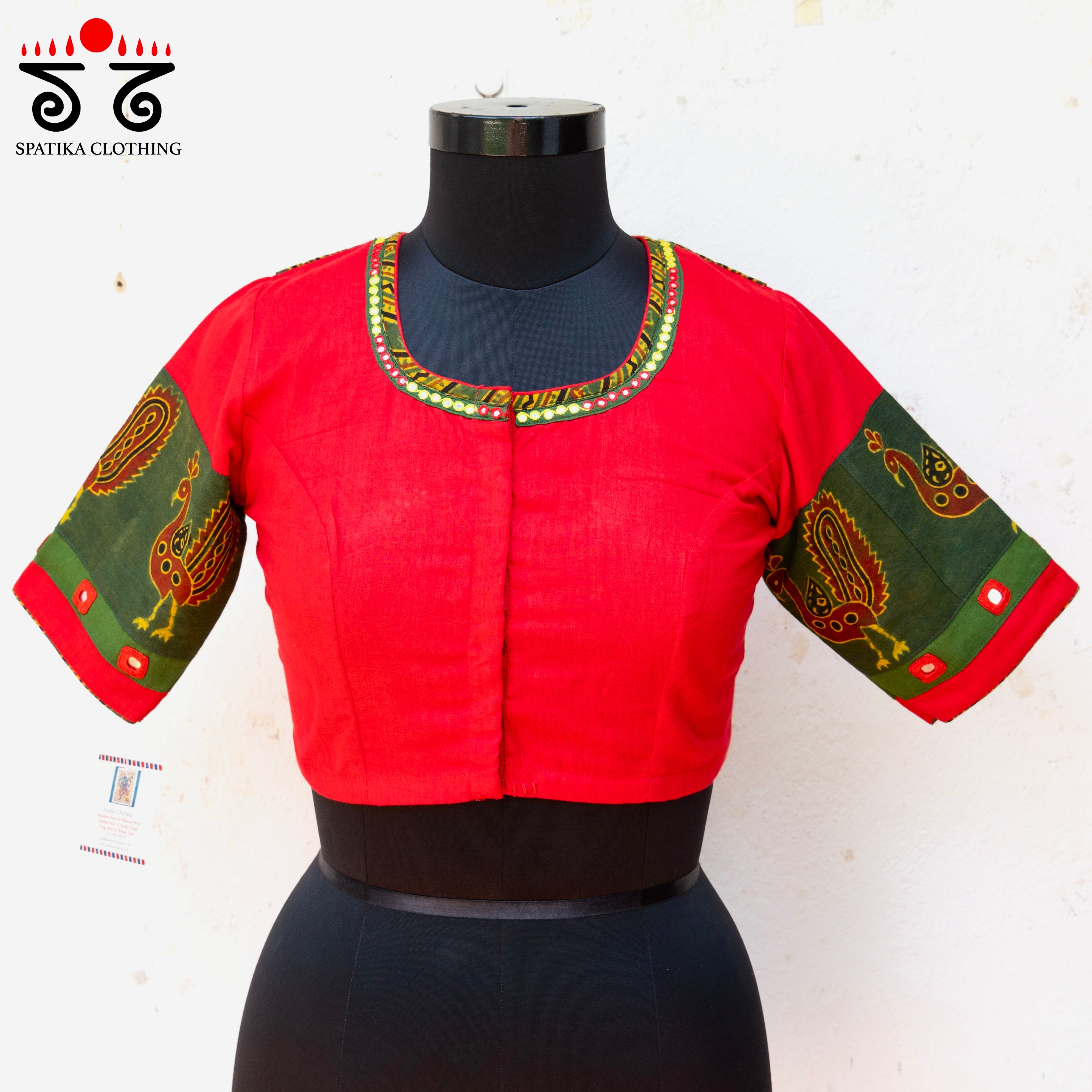 The Morni - Mirror work Blouse