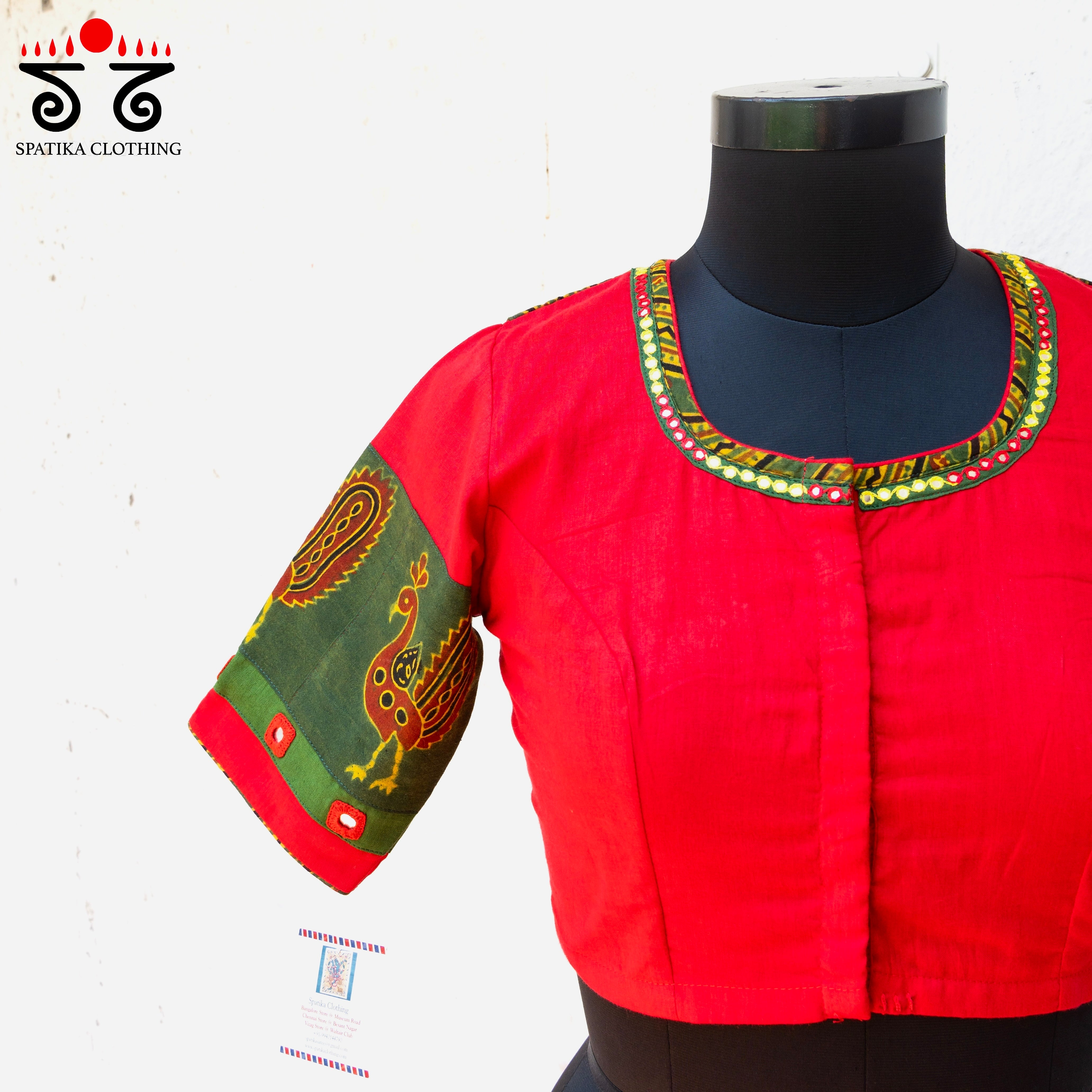 The Morni - Mirror work Blouse