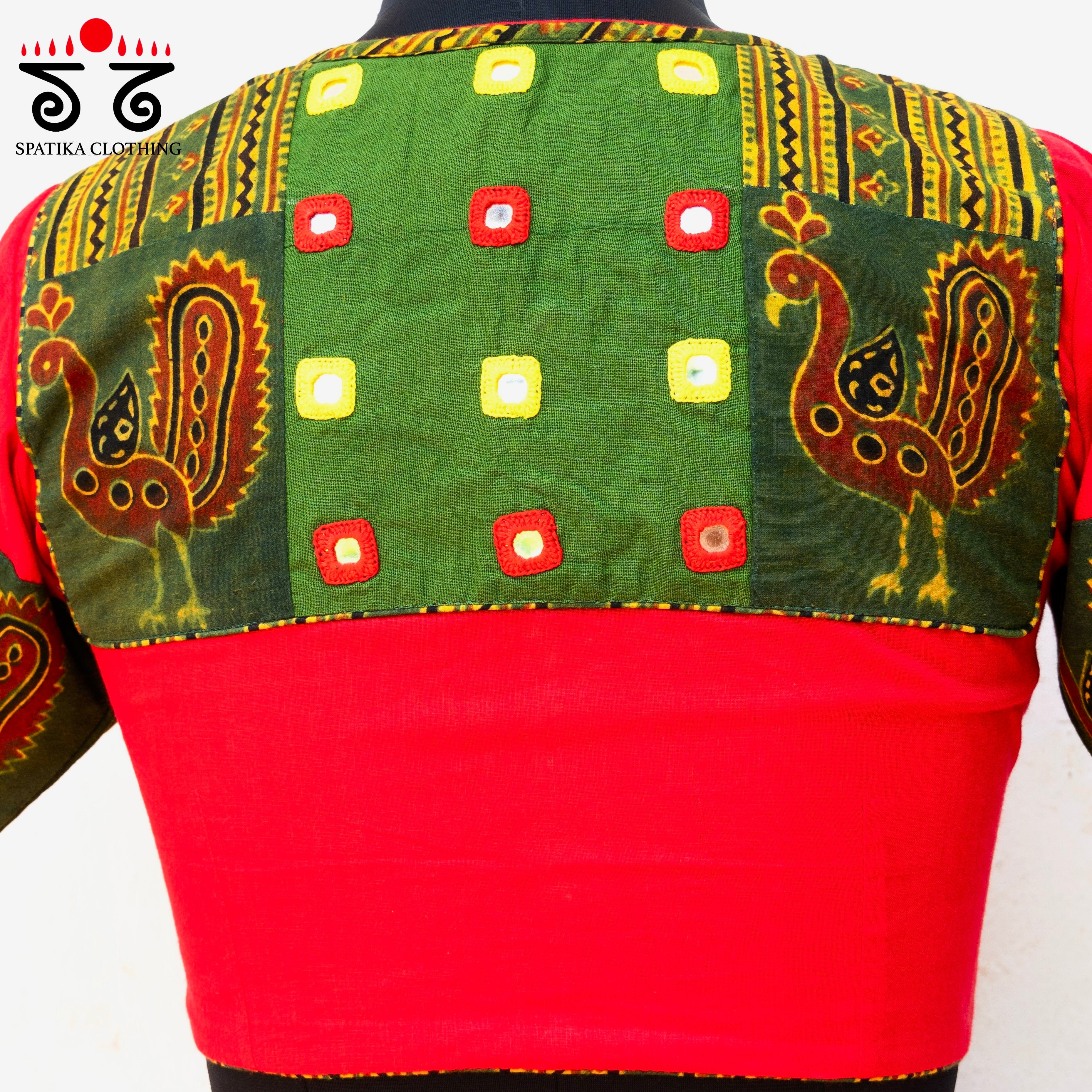 The Morni - Mirror work Blouse