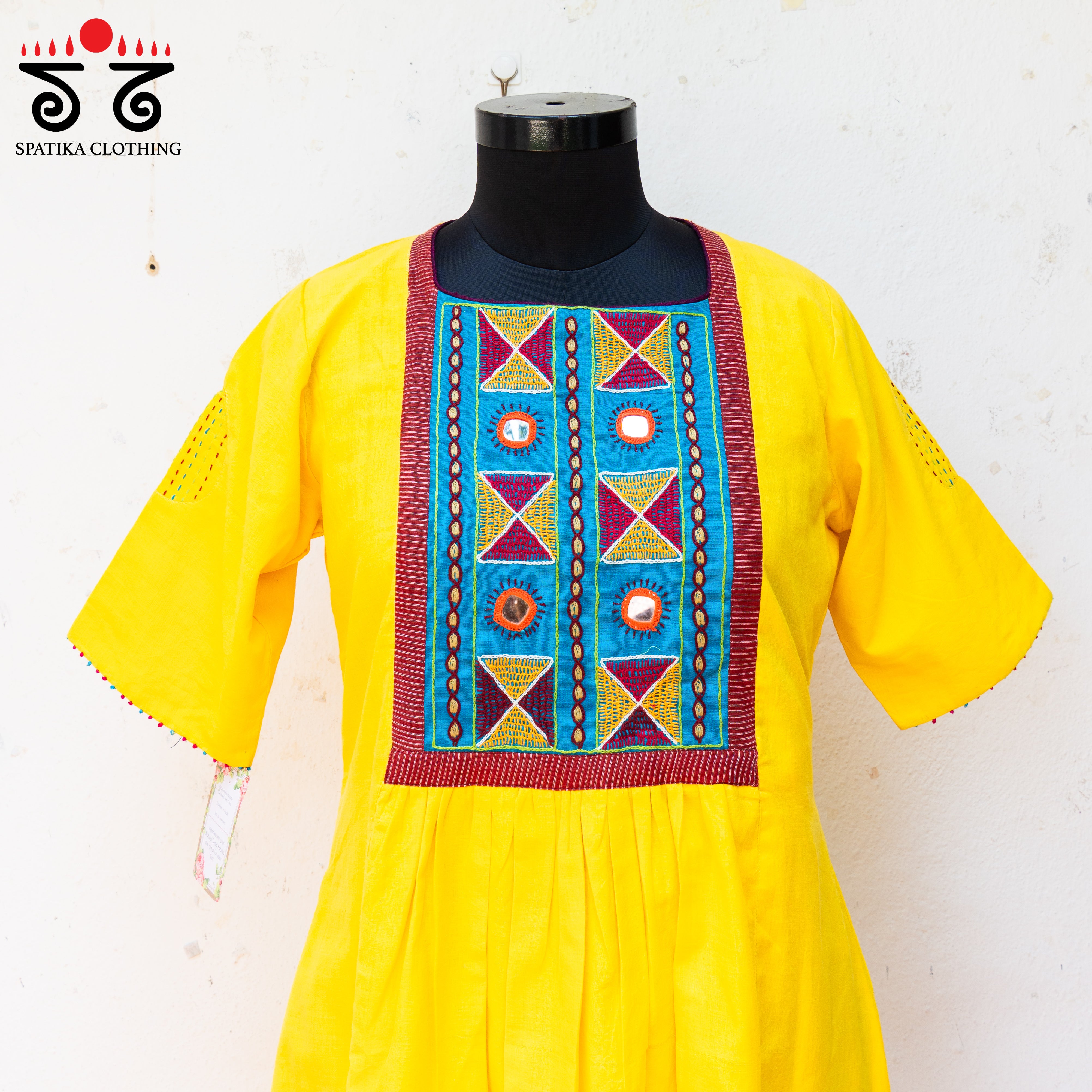 Lambani Handembroidered Womens Dress