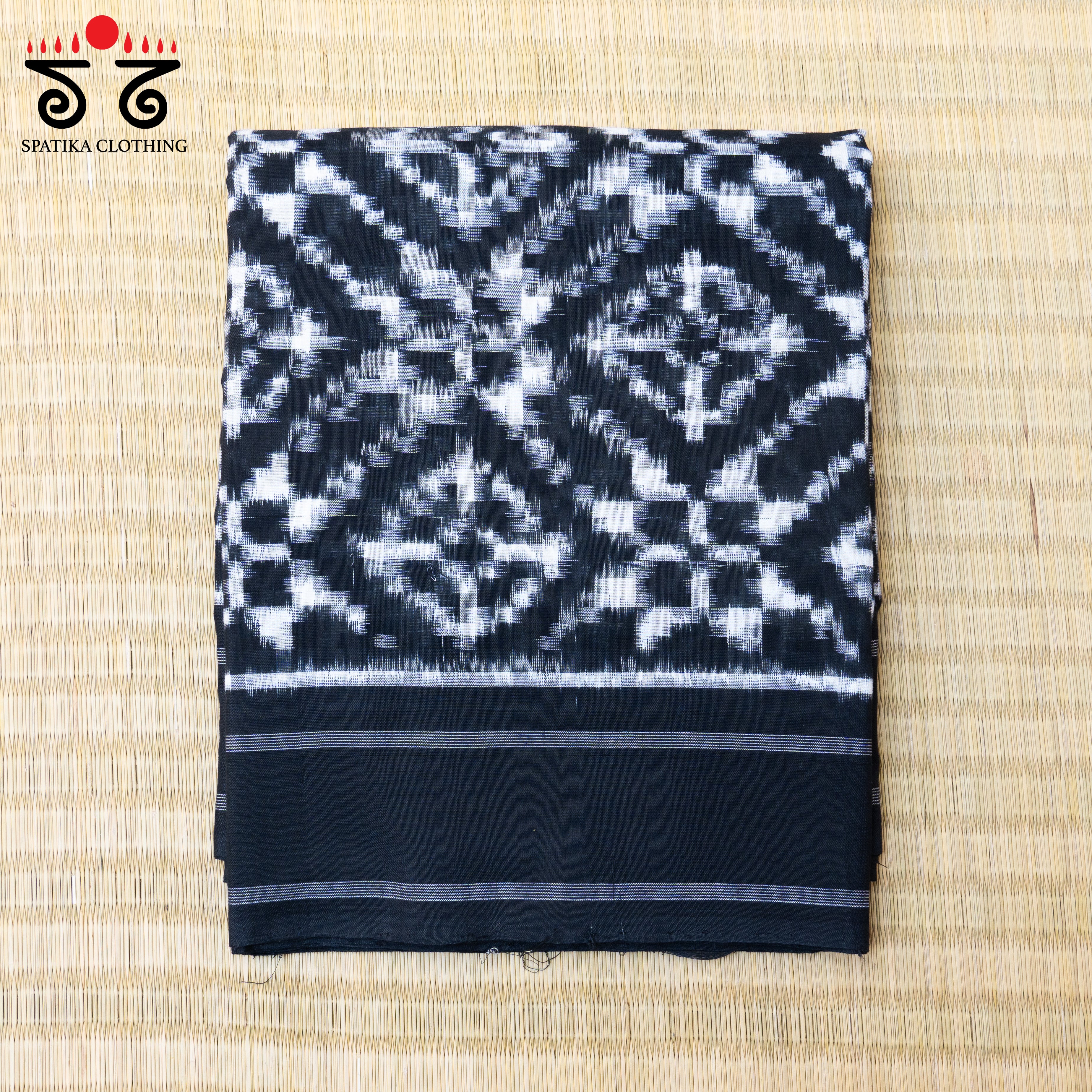 Telia Rumal Ikat Cotton Saree