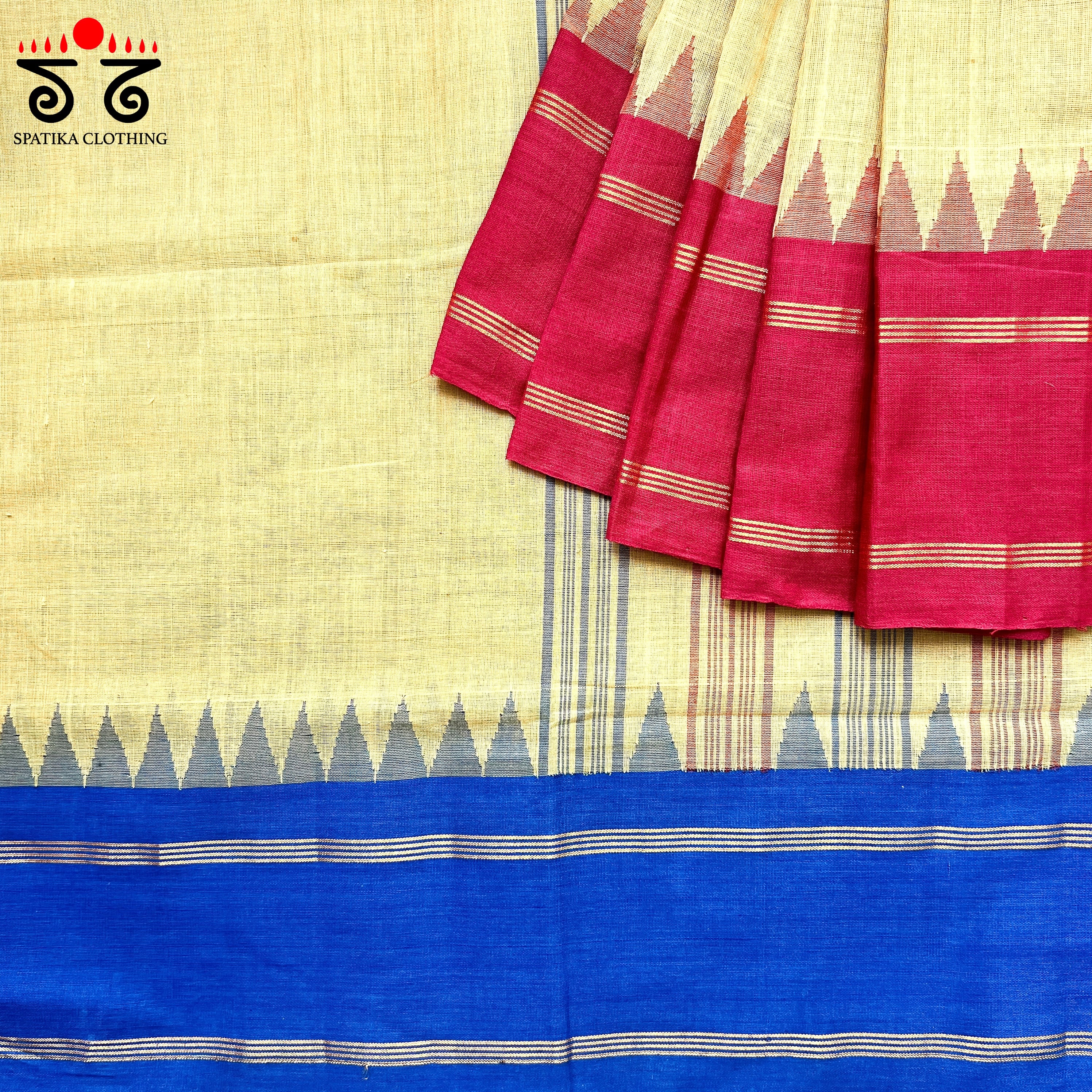 Ponduru Handspun Cotton Saree