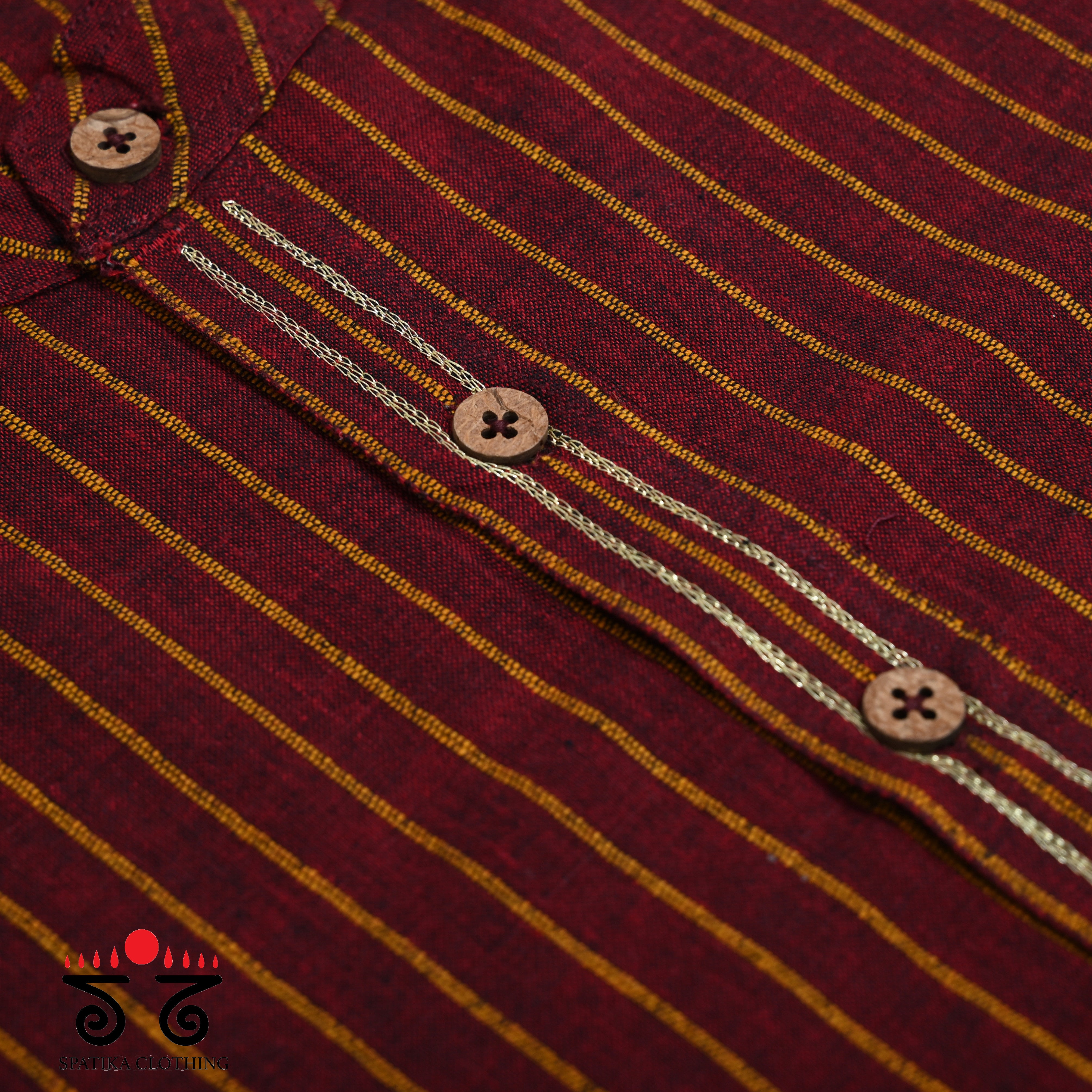 Men's Handwoven Cotton Long Kurta