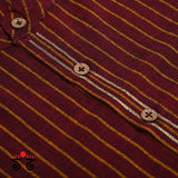Men's Handwoven Cotton Long Kurta