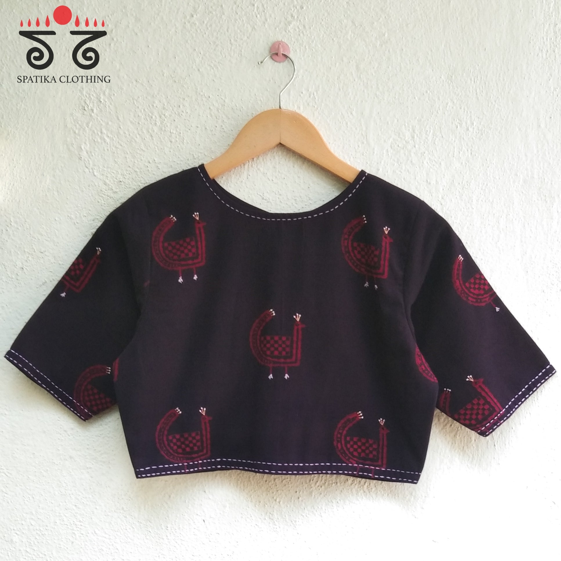 Morni - Hand Embroidered Blouse