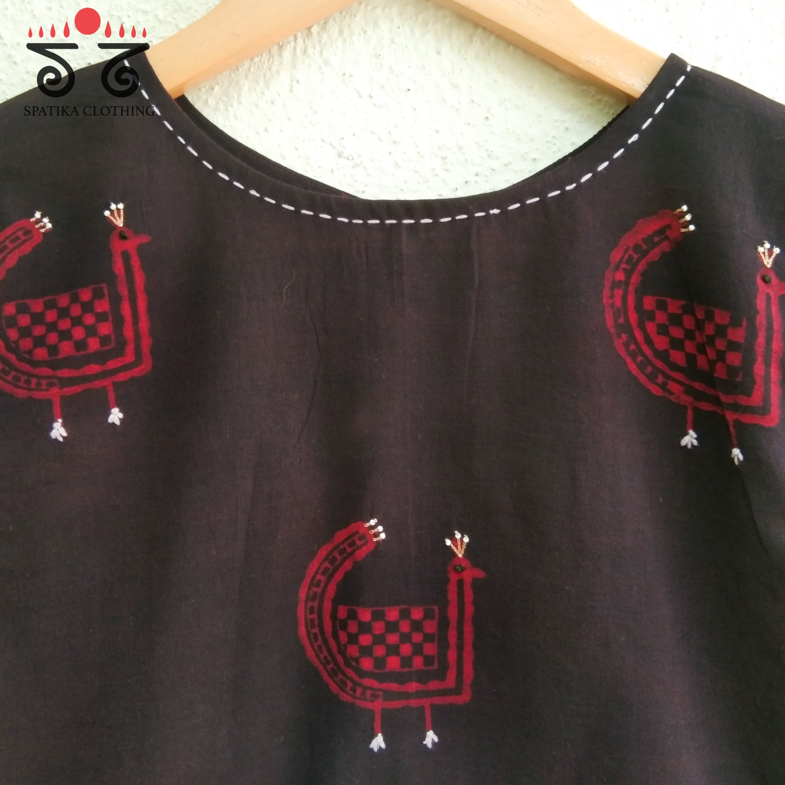 Morni - Hand Embroidered Blouse