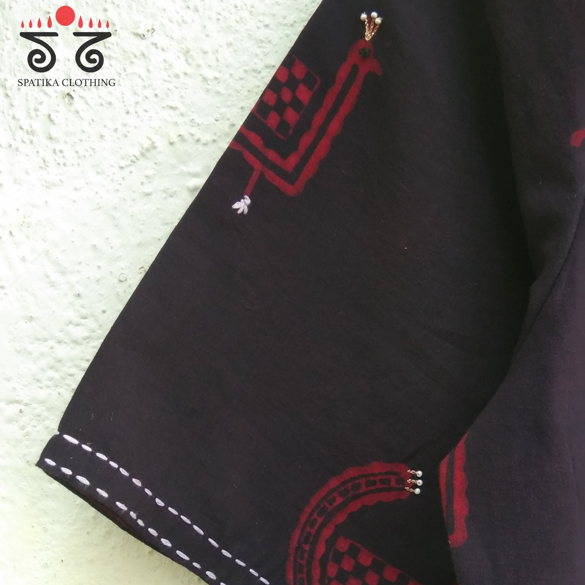 Morni - Hand Embroidered Blouse