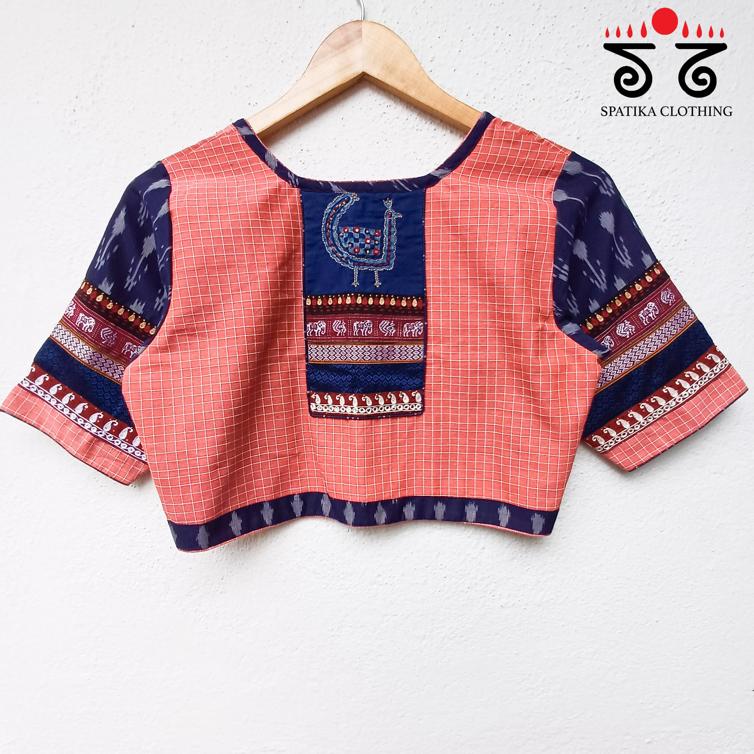 The Morni Patch Work Blouse