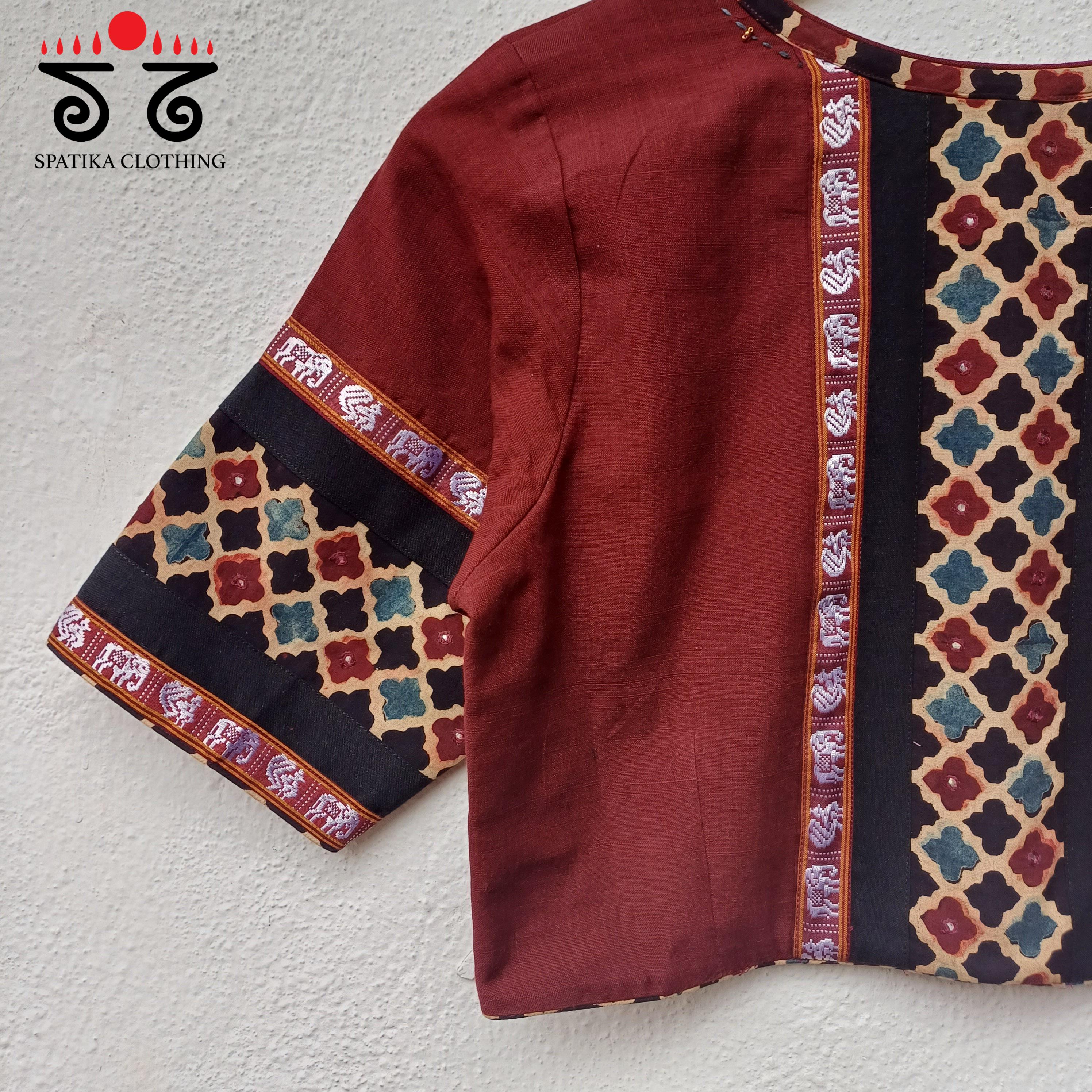 The Ajrak - Khun Blouse