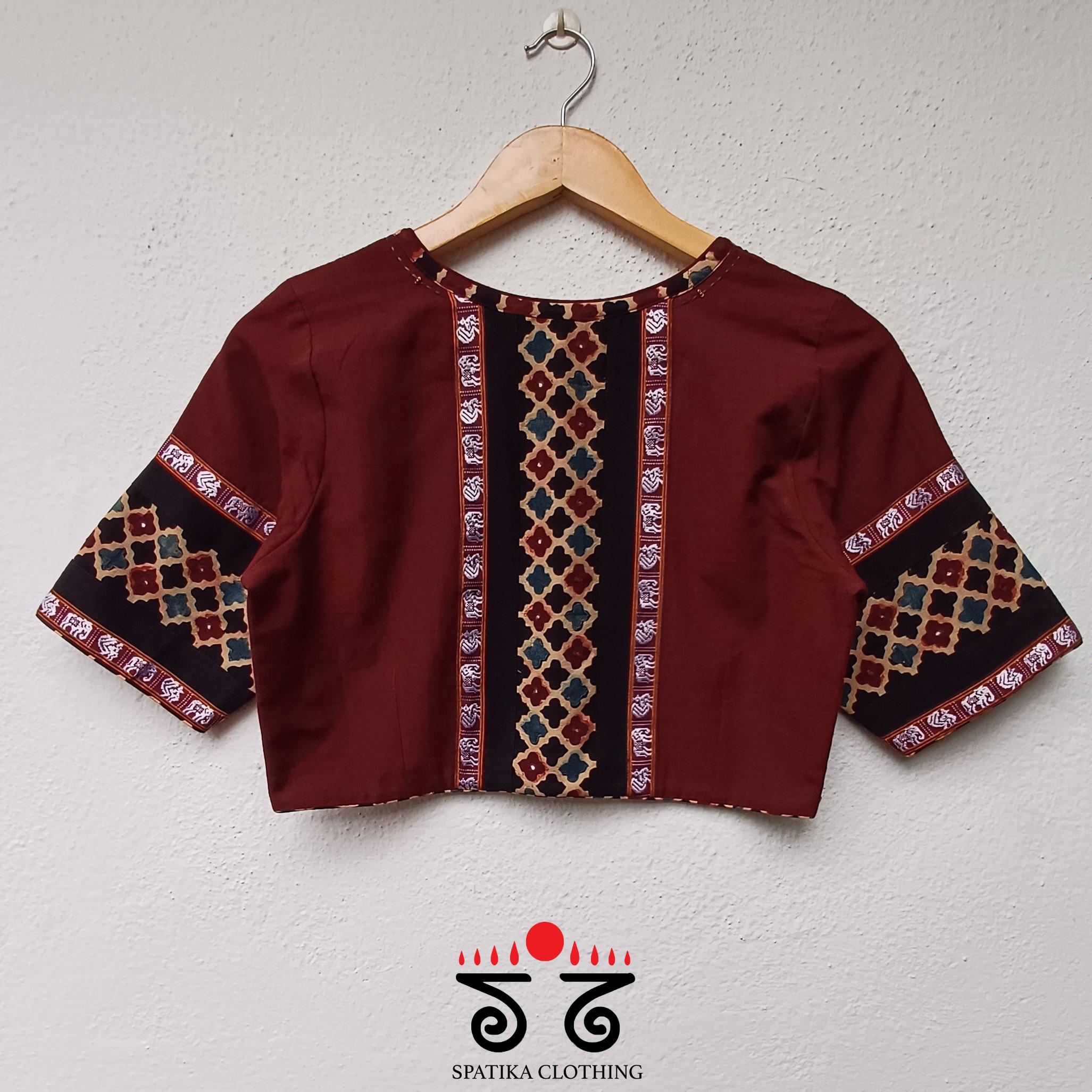 The Ajrak - Khun Blouse