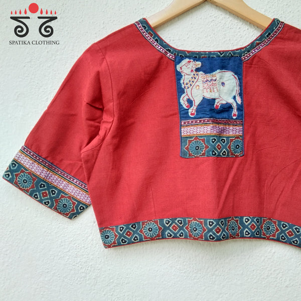 Pichwai Handcrafted Blouse