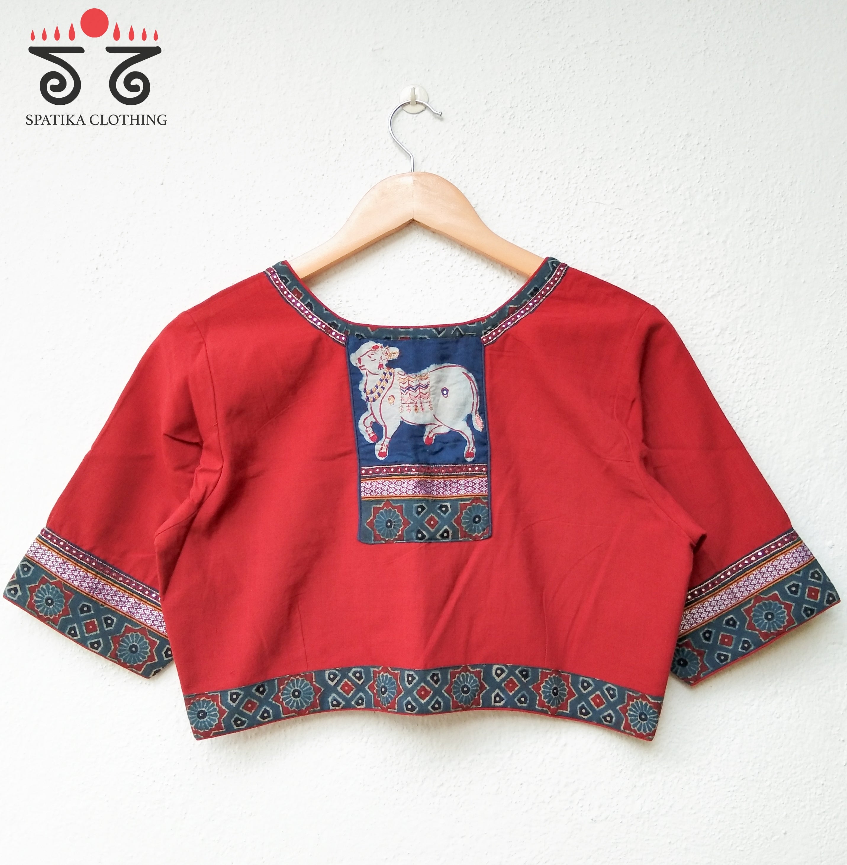 Pichwai Handcrafted Blouse