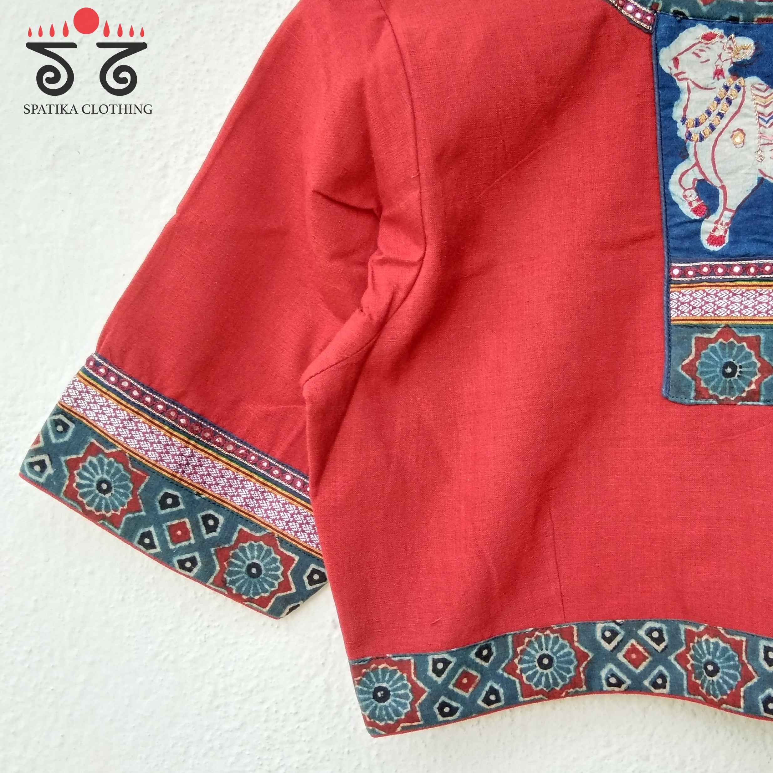 Pichwai Handcrafted Blouse
