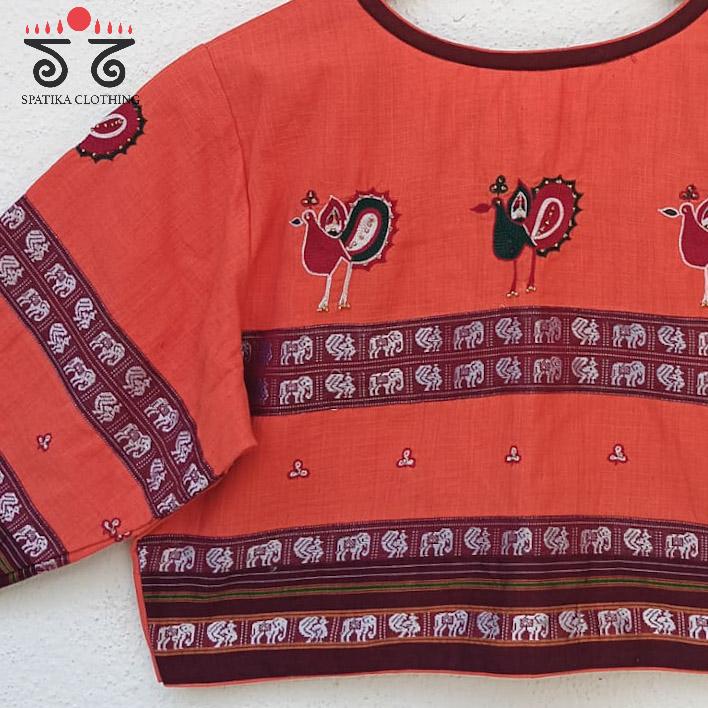 Morni - Hand Embroidered Blouse