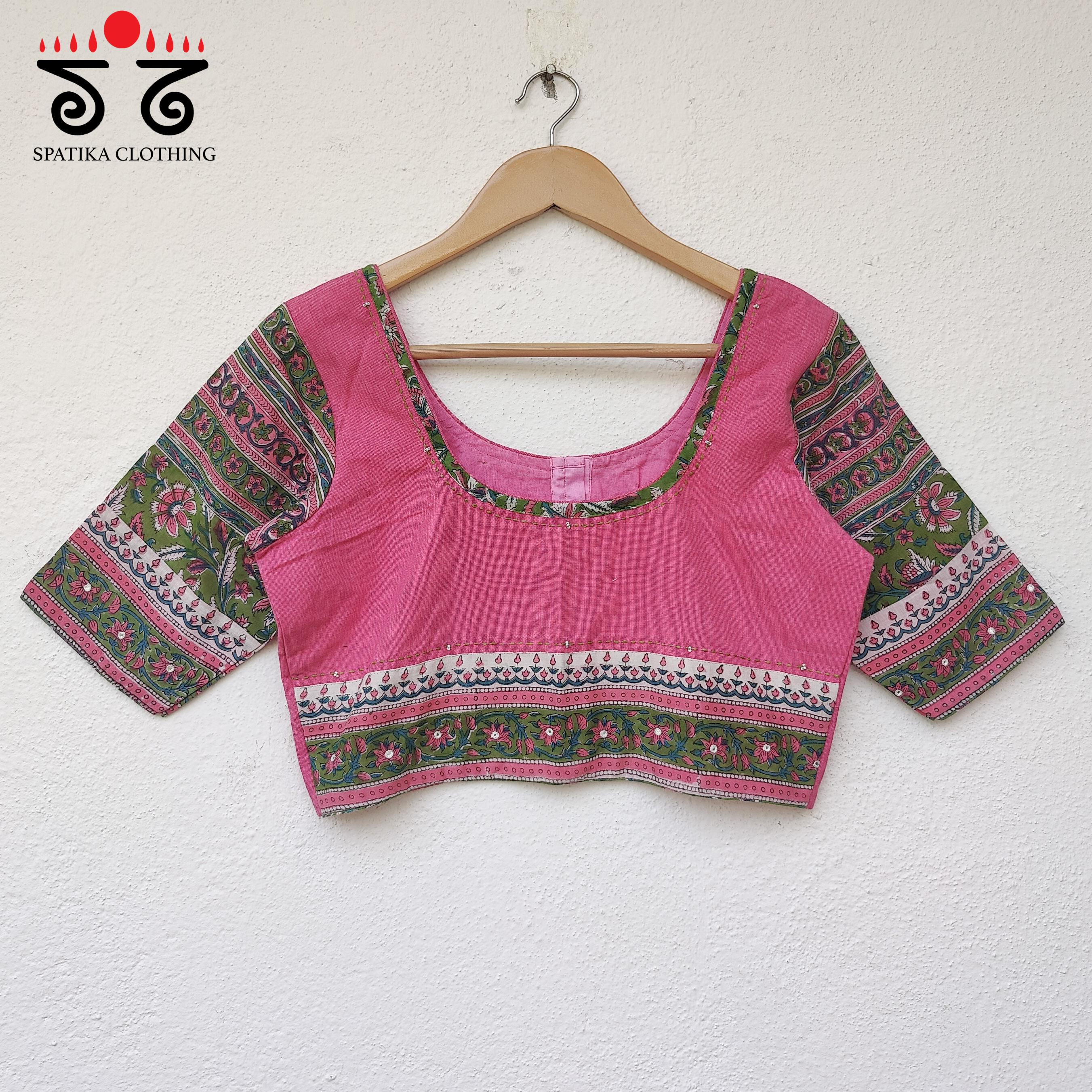 SanganeriSanganeri Handembroidered Blouse