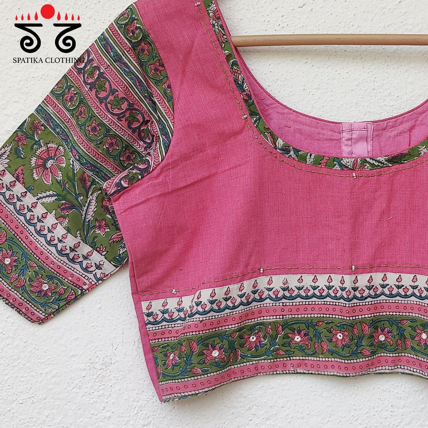 SanganeriSanganeri Handembroidered Blouse