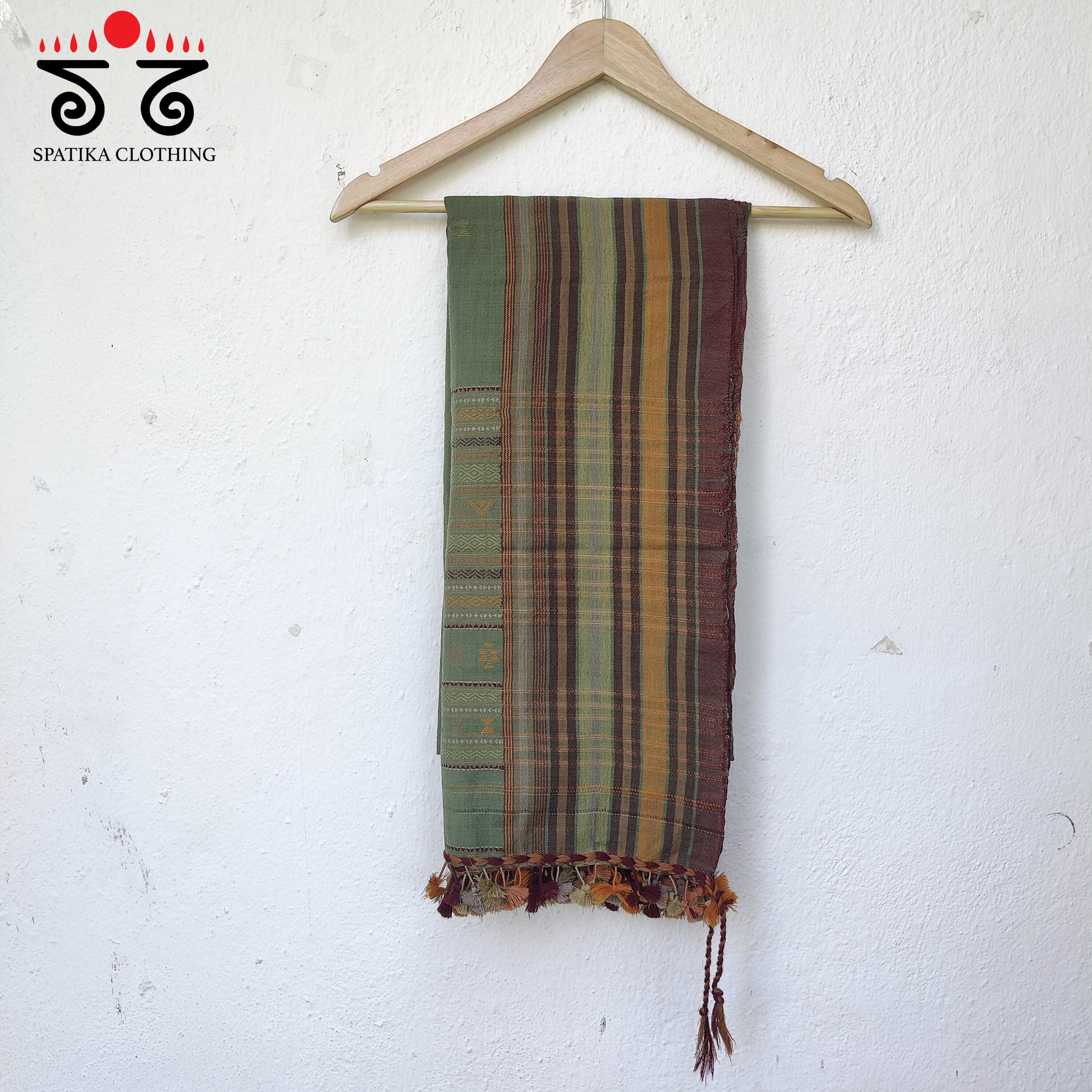 Bhujodi Silk Woolen Shawl