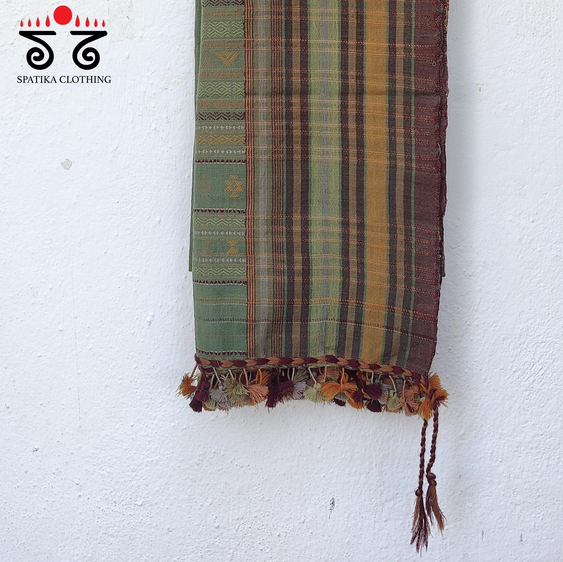 Bhujodi Silk Woolen Shawl