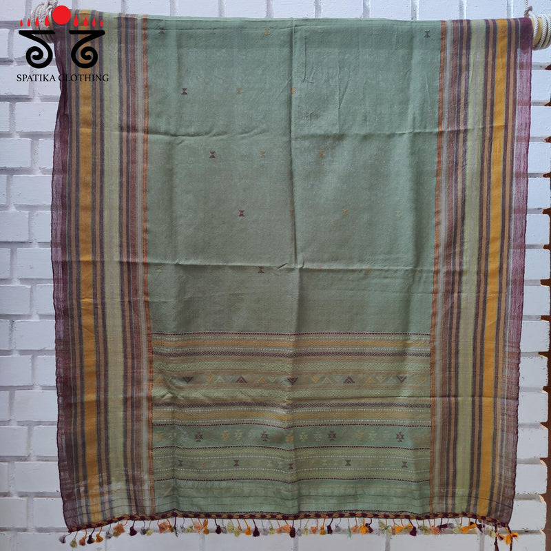 Bhujodi Silk Woolen Shawl