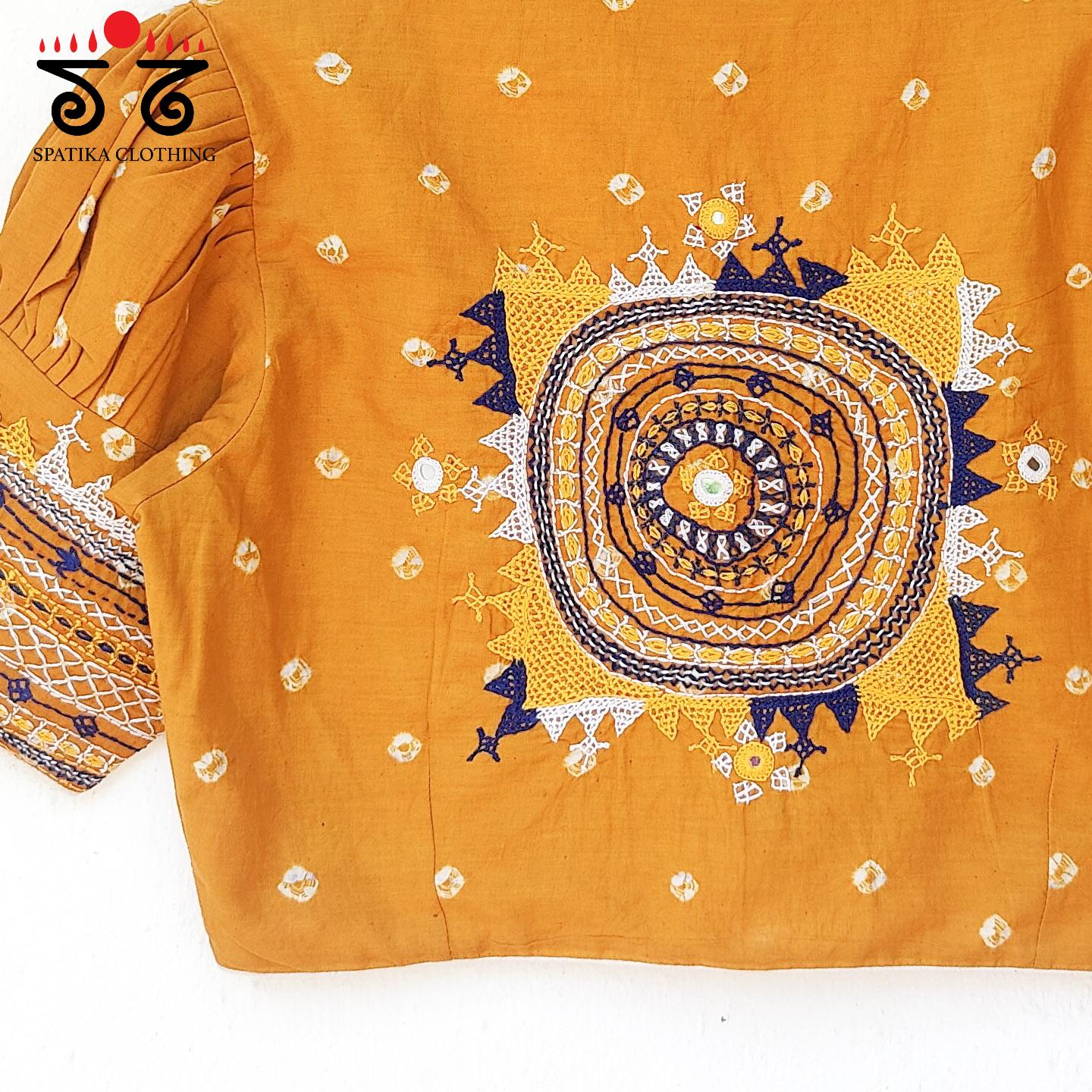 The Lambani Bandhani Blouse