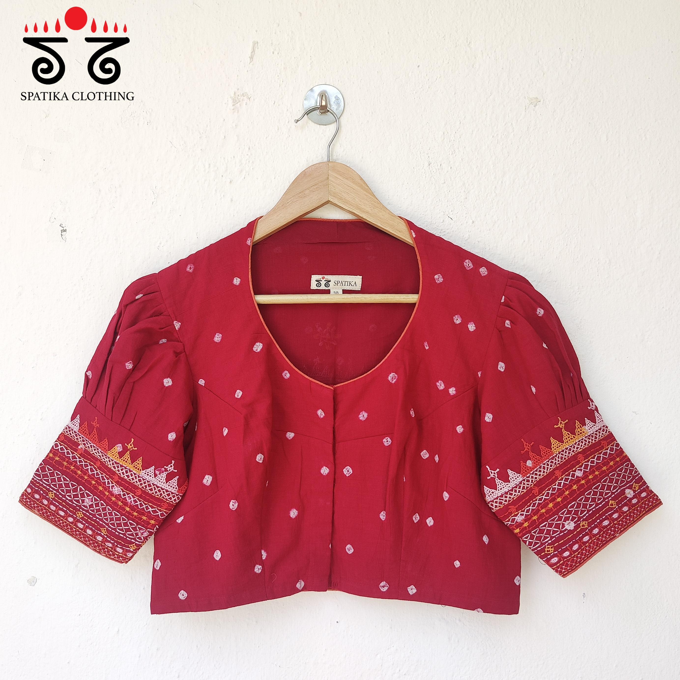 The Lambani Bandhani Blouse