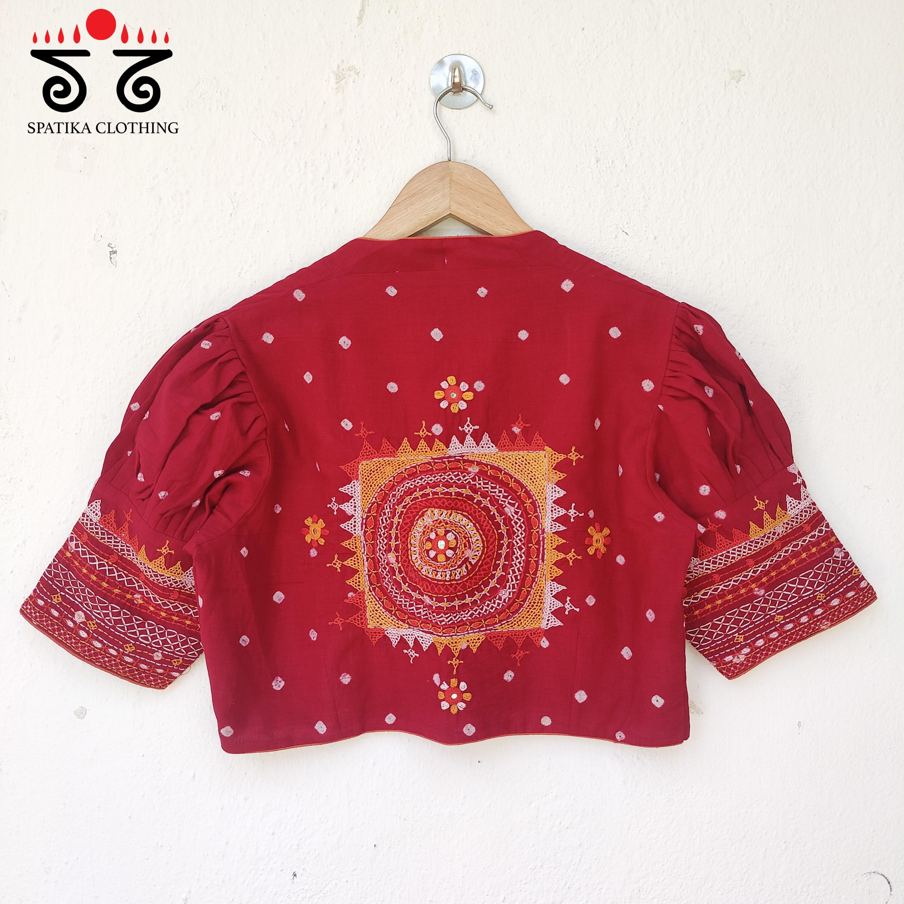 The Lambani Bandhani Blouse